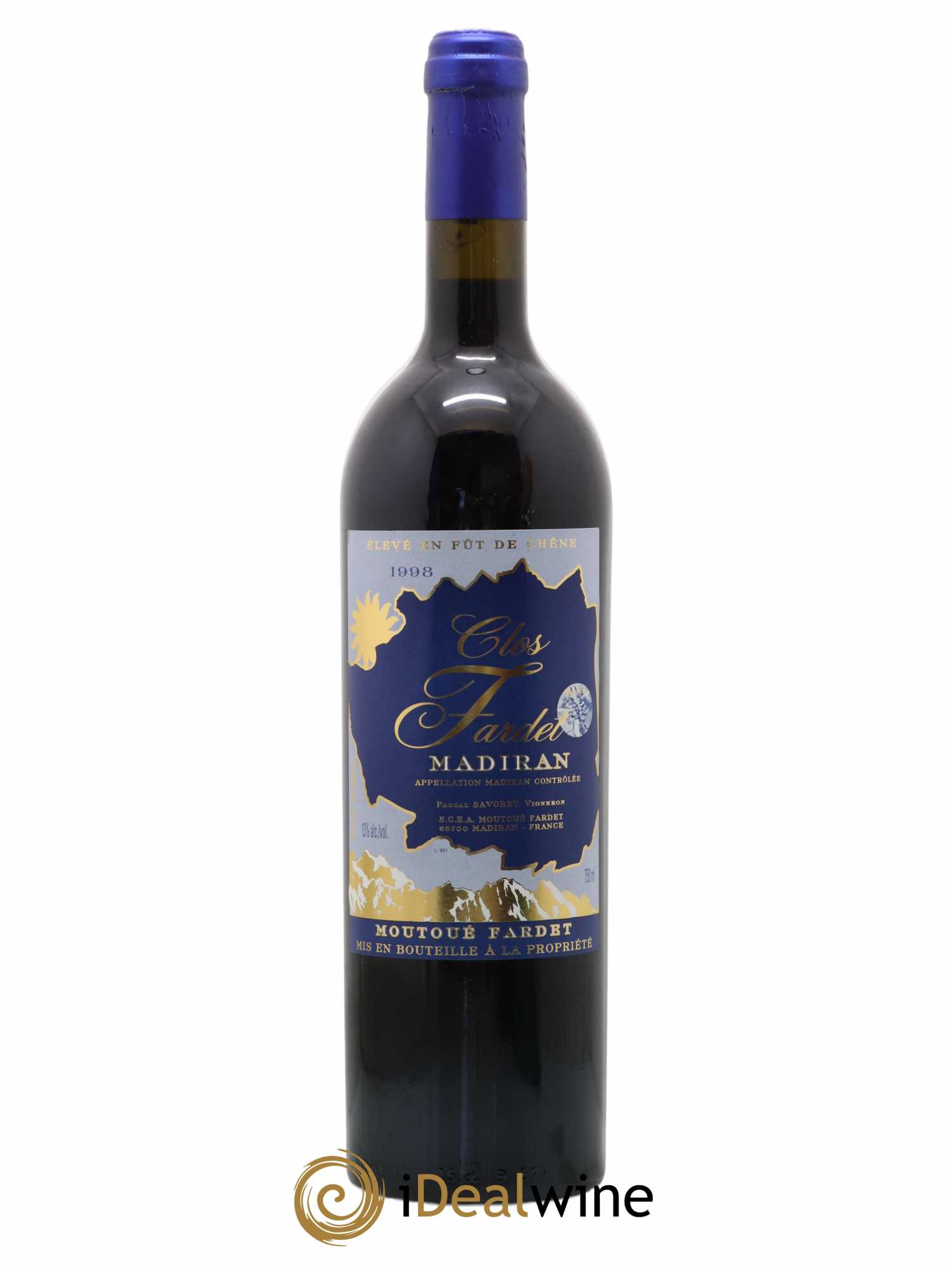 Madiran Clos Fardet 1998 - Lot de 1 bouteille - 0