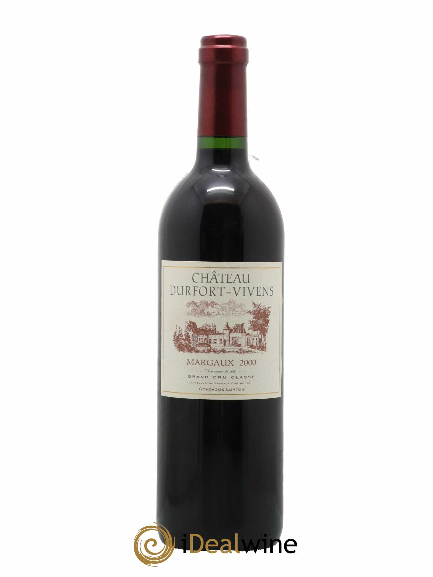 Château Durfort Vivens 2ème Grand Cru Classé 2000 - Lot de 1 bouteille - 0