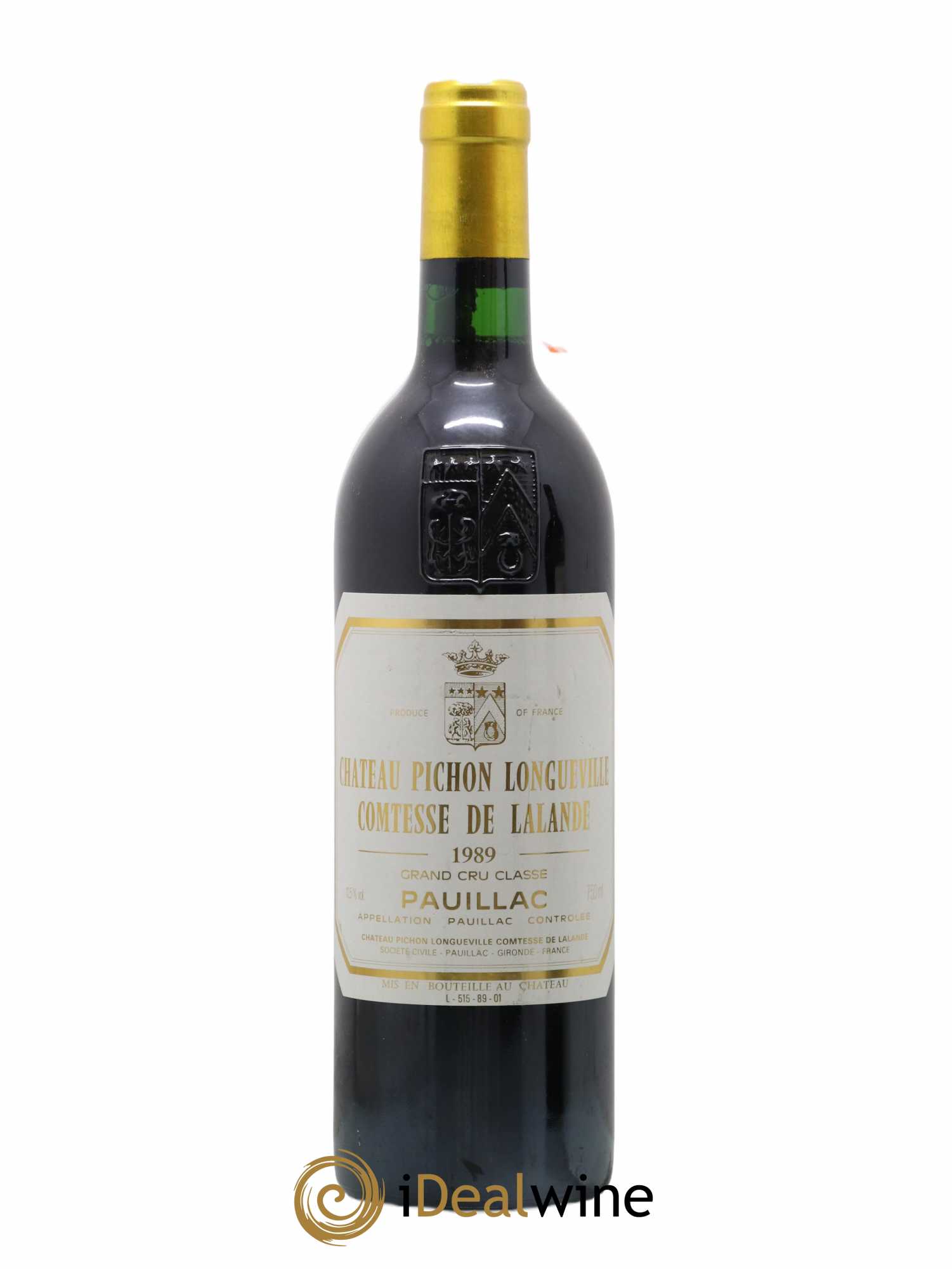 Château Pichon Longueville Comtesse de Lalande 2ème Grand Cru Classé 1989 - Lot of 1 bottle - 0