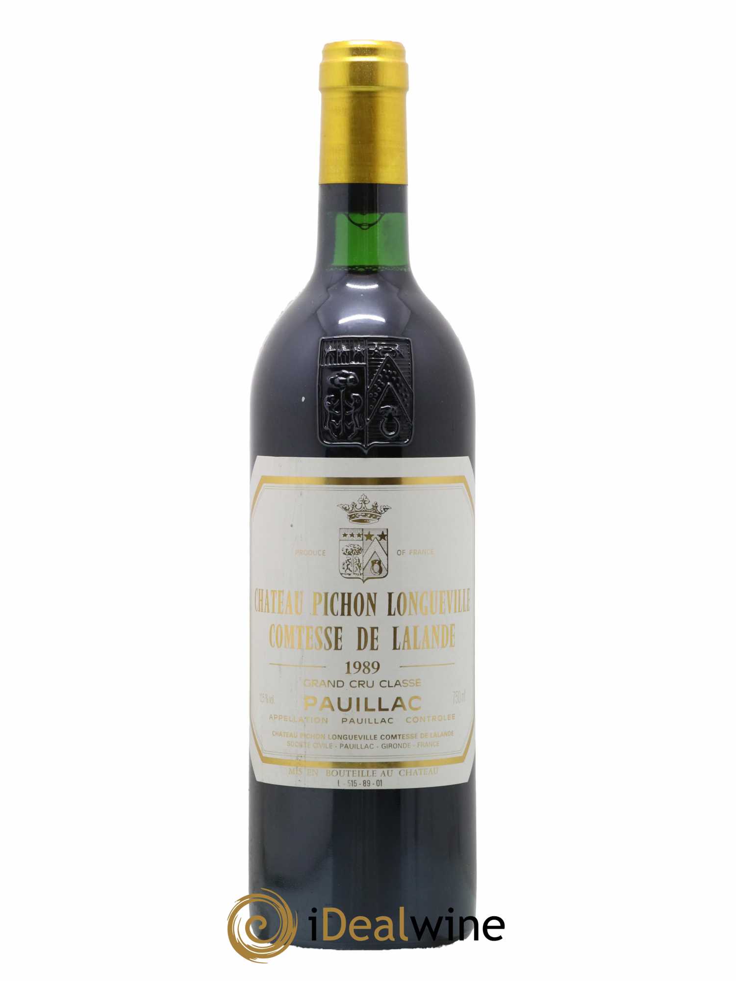 Château Pichon Longueville Comtesse de Lalande 2ème Grand Cru Classé 1989 - Lot of 1 bottle - 0