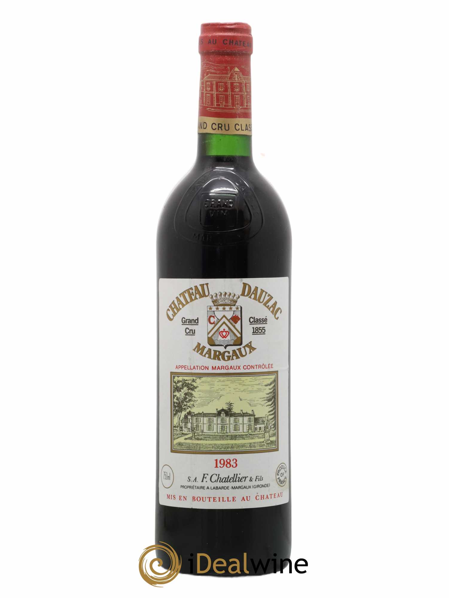 Château Dauzac 5ème Grand Cru Classé 1983 - Lot de 1 bouteille - 0