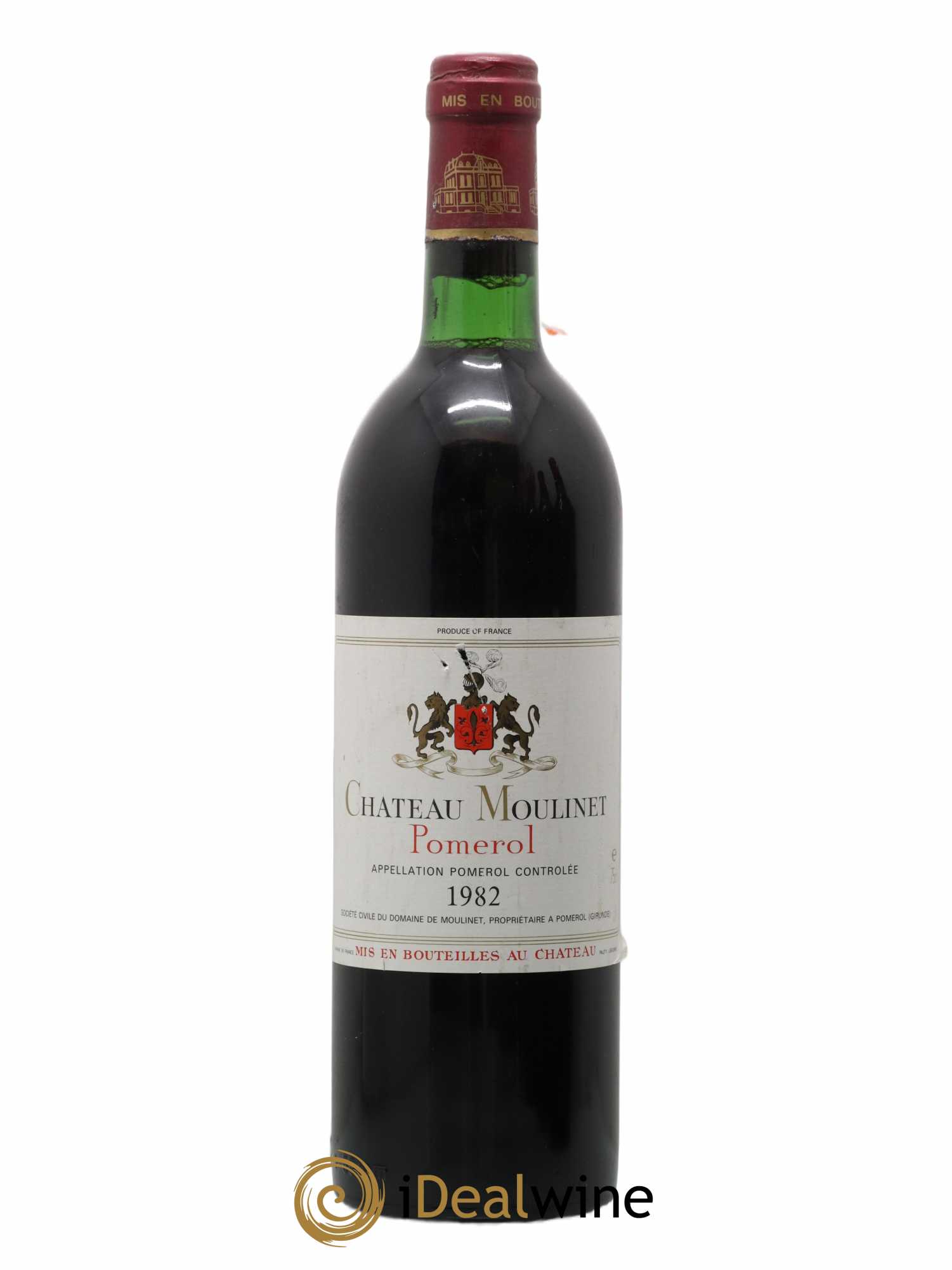 Château Moulinet 1982 - Lot de 1 bouteille - 0