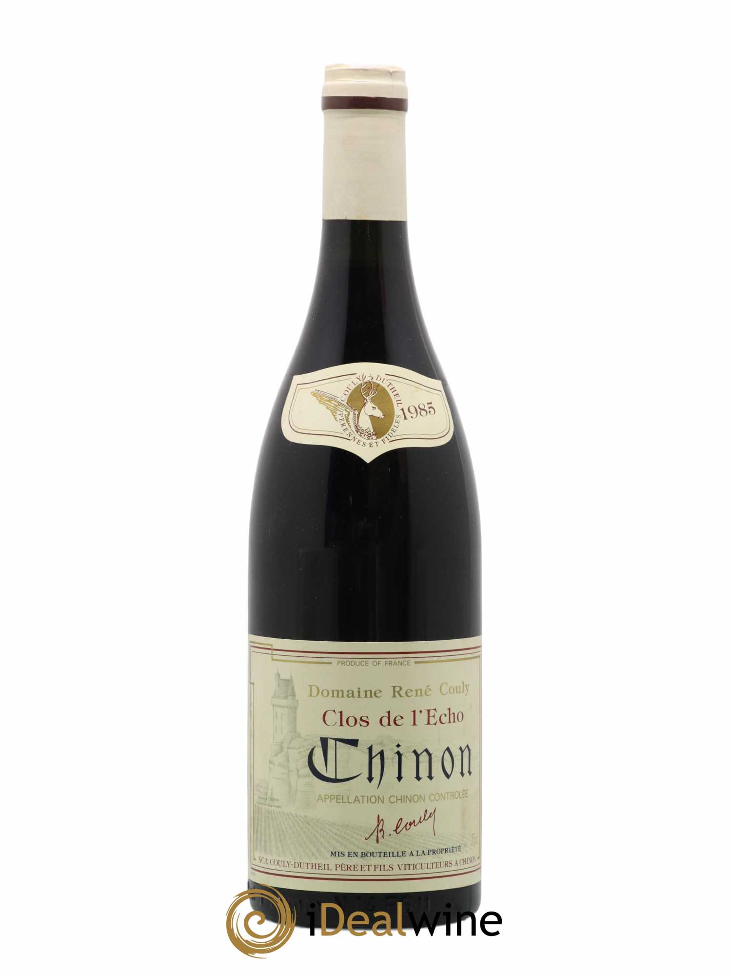 Chinon Clos de l'Echo Couly-Dutheil 1985 - Lot de 1 bouteille - 0