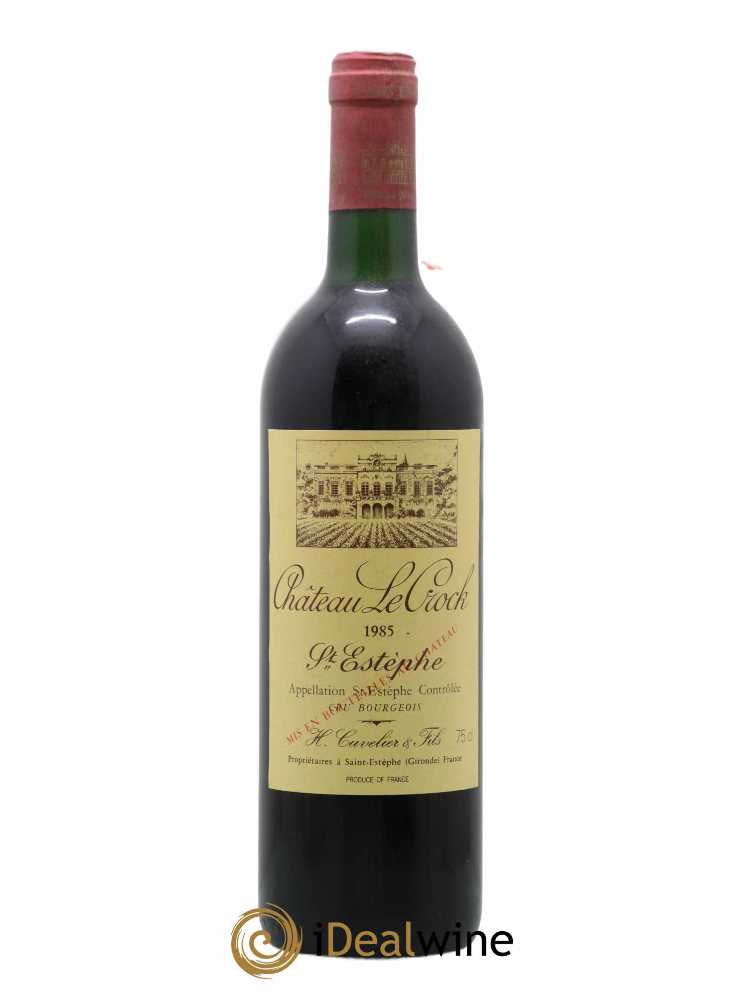 Château le Crock Cru Bourgeois 1985 - Lot de 1 bouteille - 0