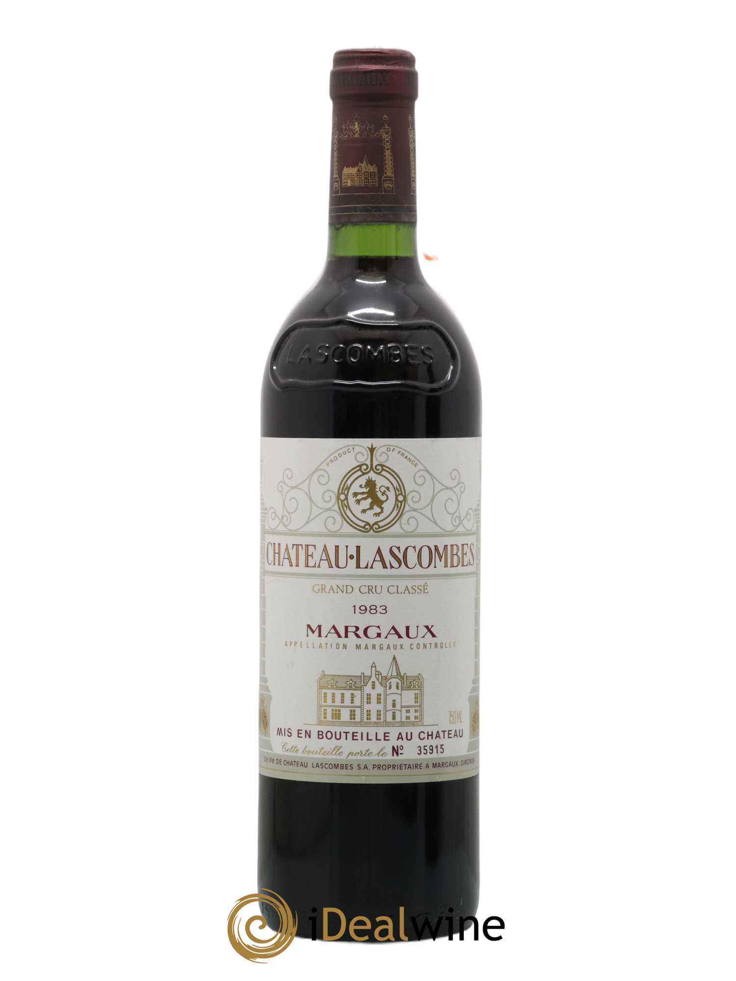 Château Lascombes 2ème Grand Cru Classé 1983 - Lot de 1 bouteille - 0