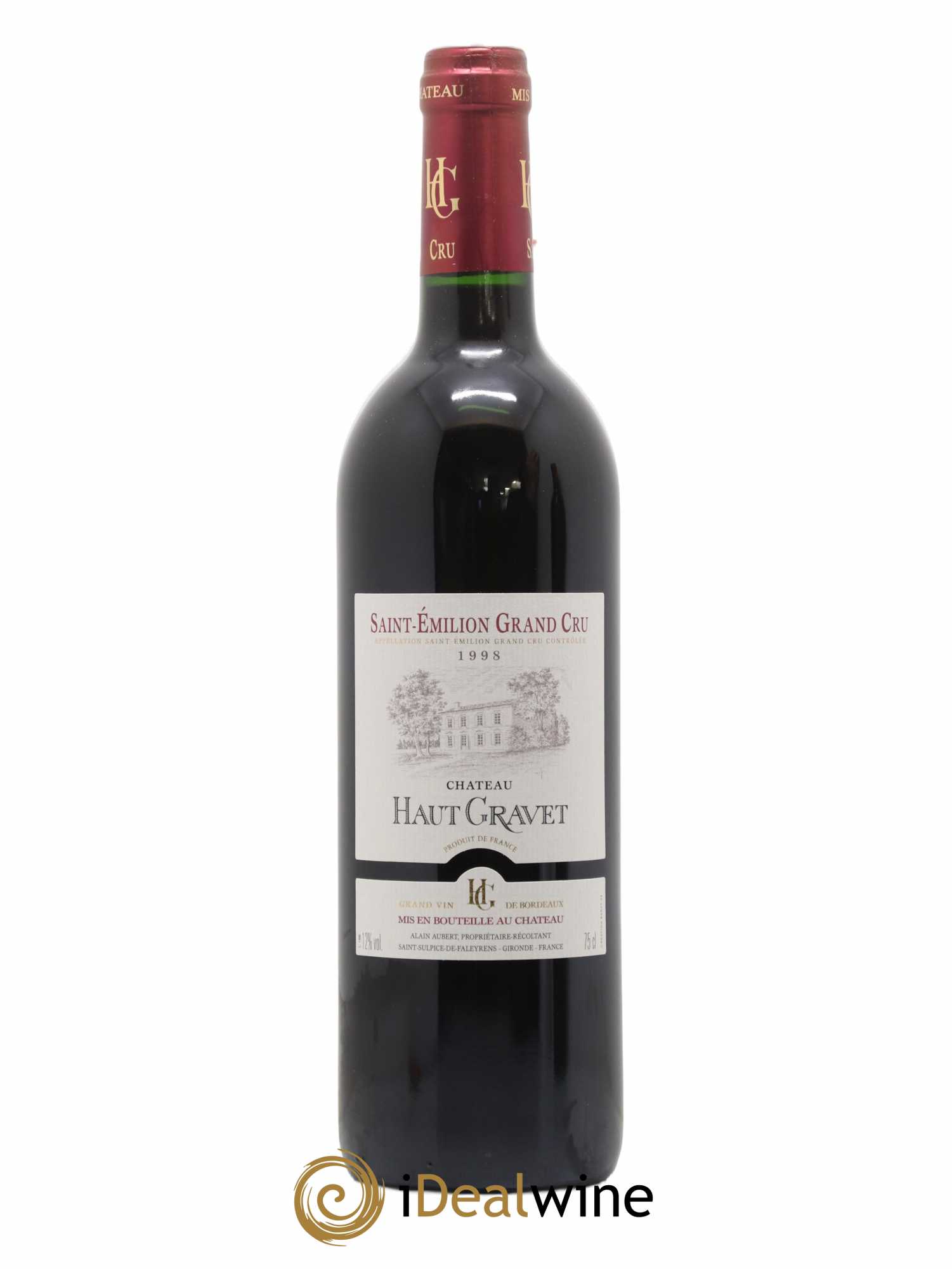 Saint-Émilion Grand Cru Haut Gravet 1998 - Posten von 1 Flasche - 0