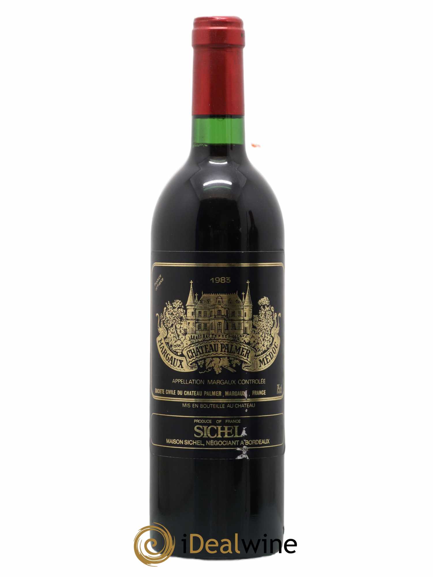 Château Palmer 3ème Grand Cru Classé 1983 - Lot de 1 bouteille - 0