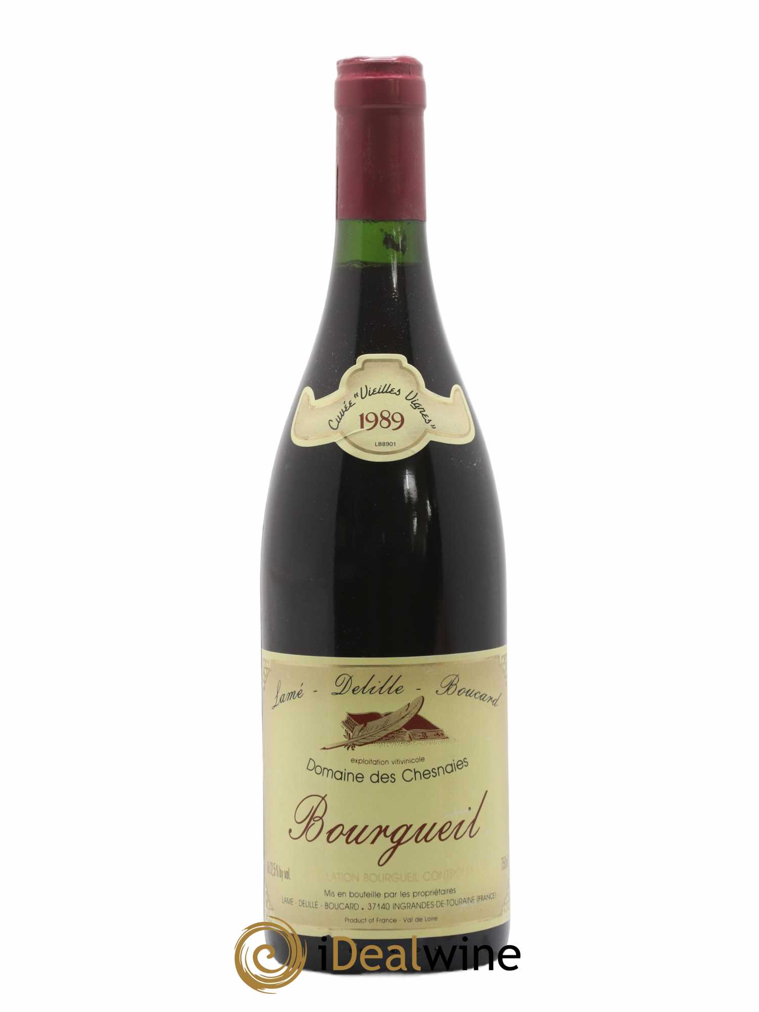 Bourgueil Domaine des Chesnaies 1989 - Posten von 1 Flasche - 0