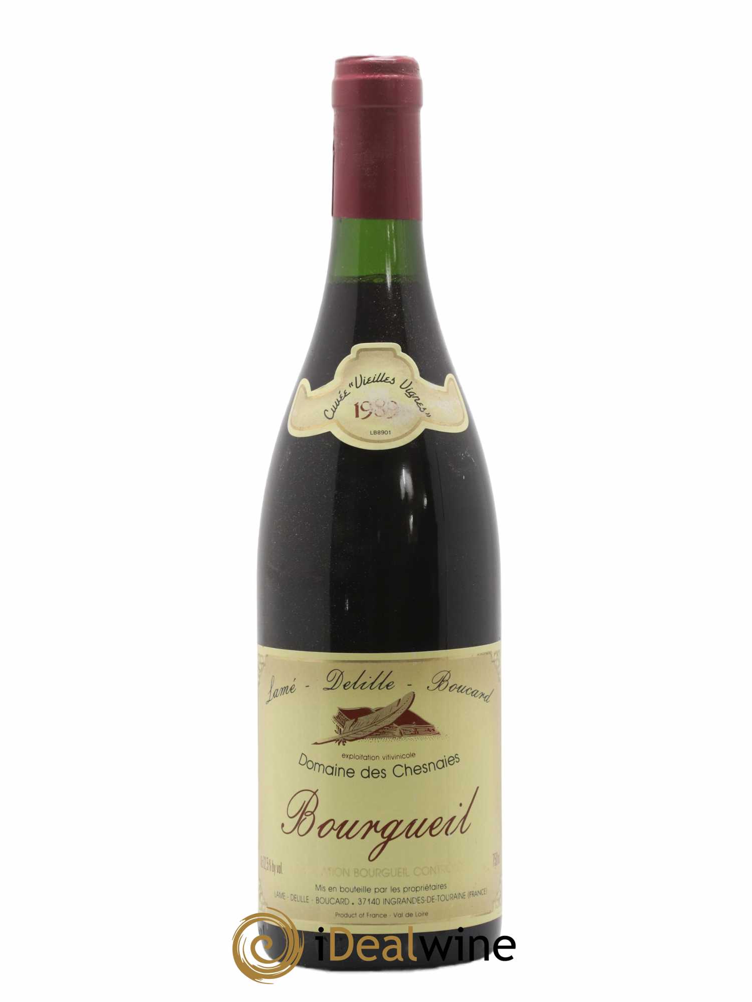 Bourgueil Domaine des Chesnaies 1989 - Posten von 1 Flasche - 0