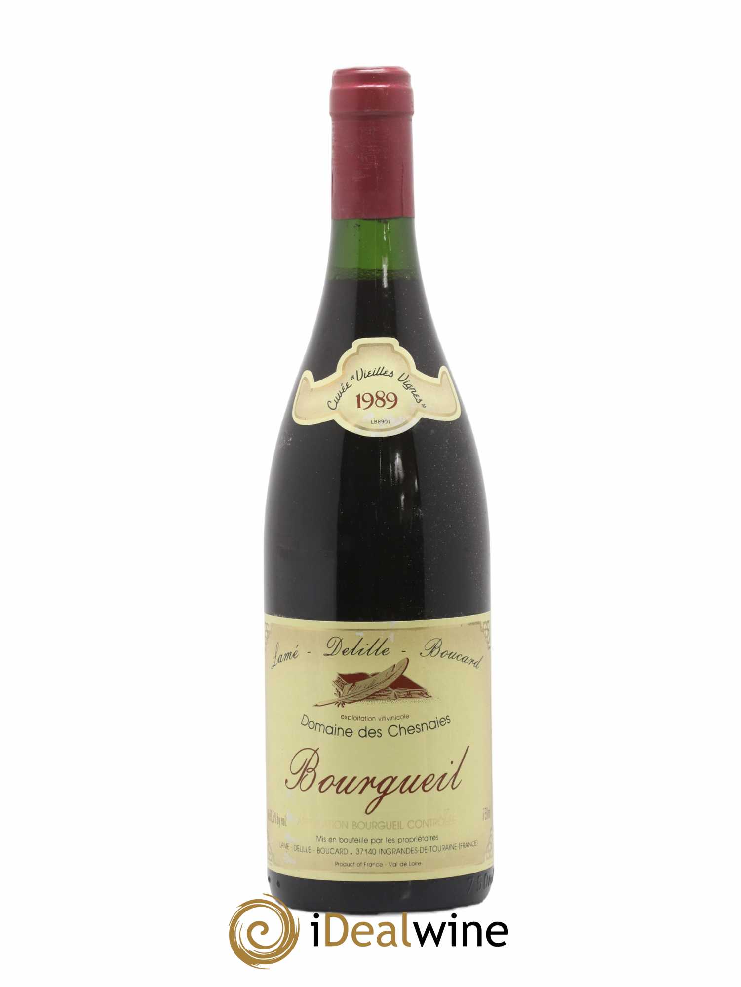 Bourgueil Domaine des Chesnaies 1989 - Posten von 1 Flasche - 0