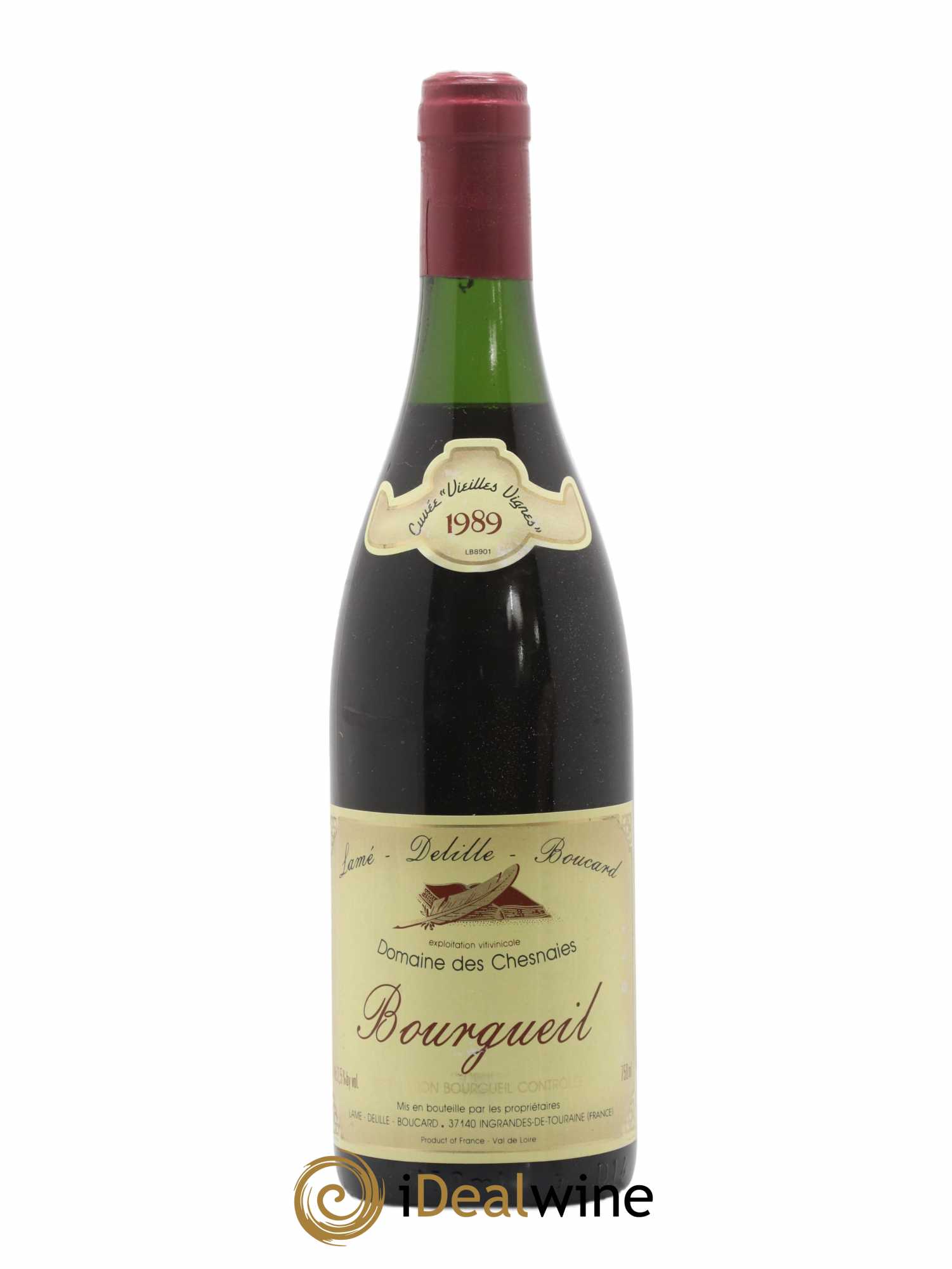 Bourgueil Domaine des Chesnaies 1989 - Posten von 1 Flasche - 0