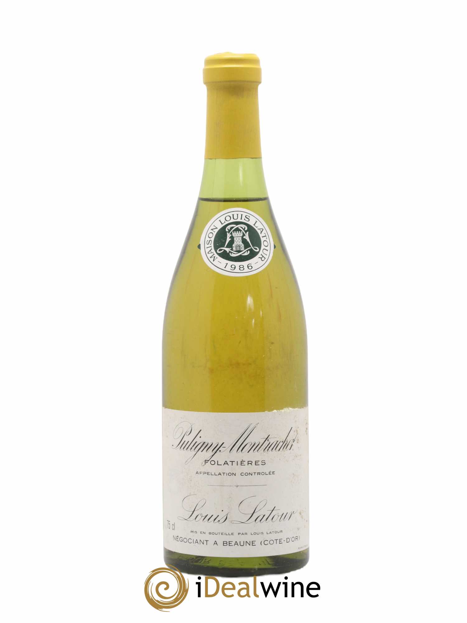 Puligny-Montrachet Folatières Latour 1986 - Posten von 1 Flasche - 0