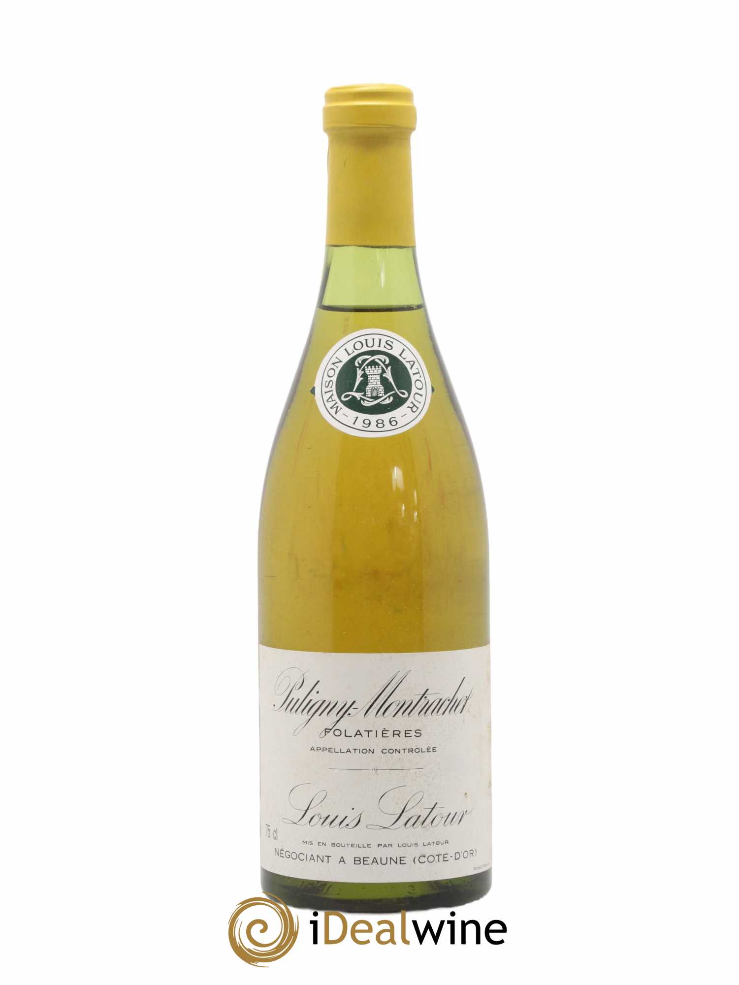 Puligny-Montrachet Folatières Latour 1986 - Lot de 1 bouteille - 0