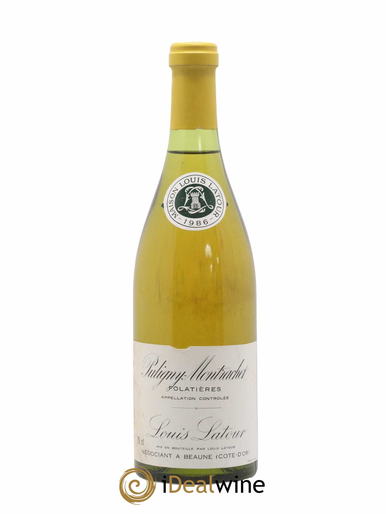 Puligny-Montrachet Folatières Latour 1986 - Lot de 1 bouteille - 0