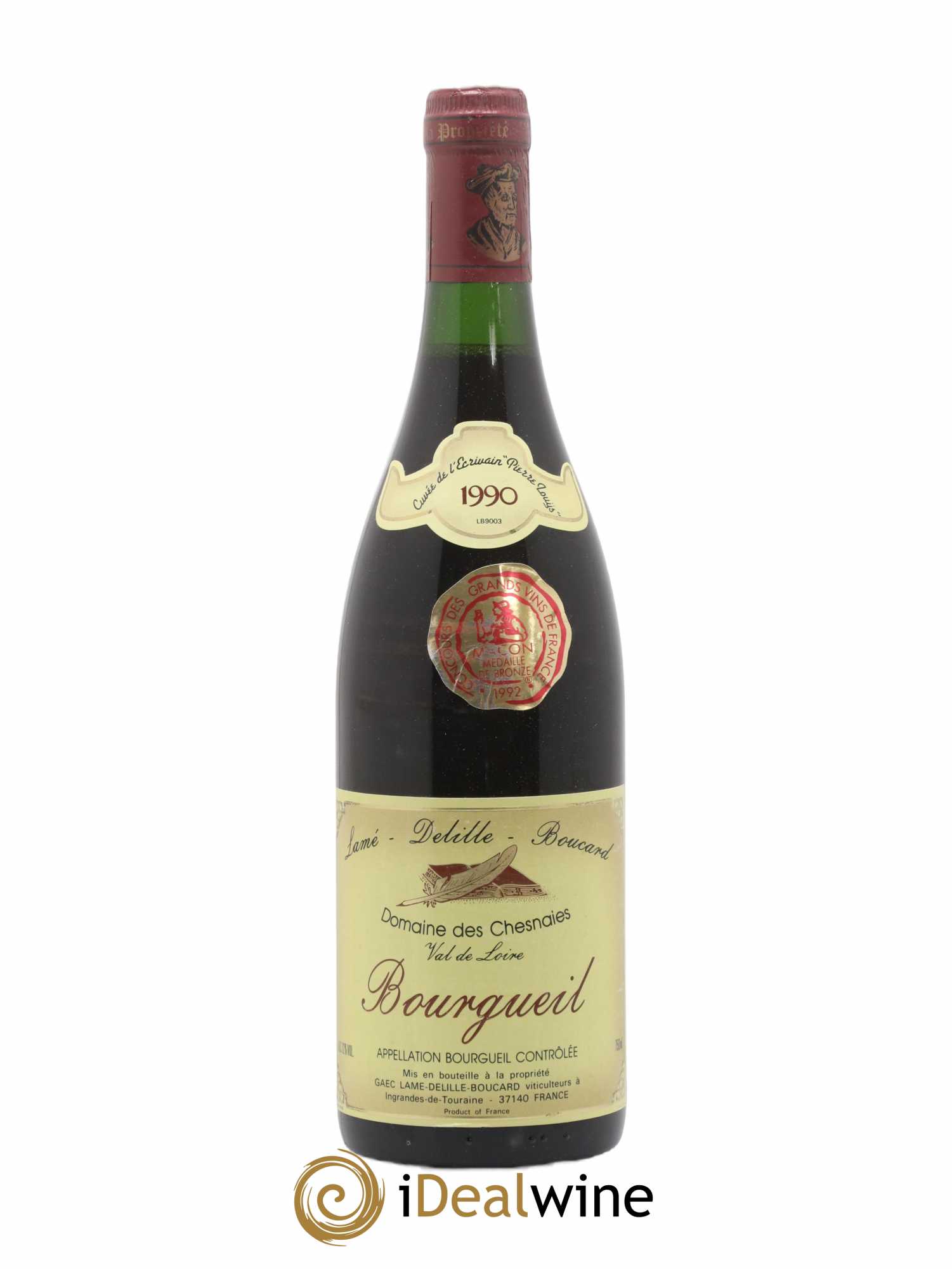 Bourgueil Domaine des Chesnaies 1990 - Posten von 1 Flasche - 0