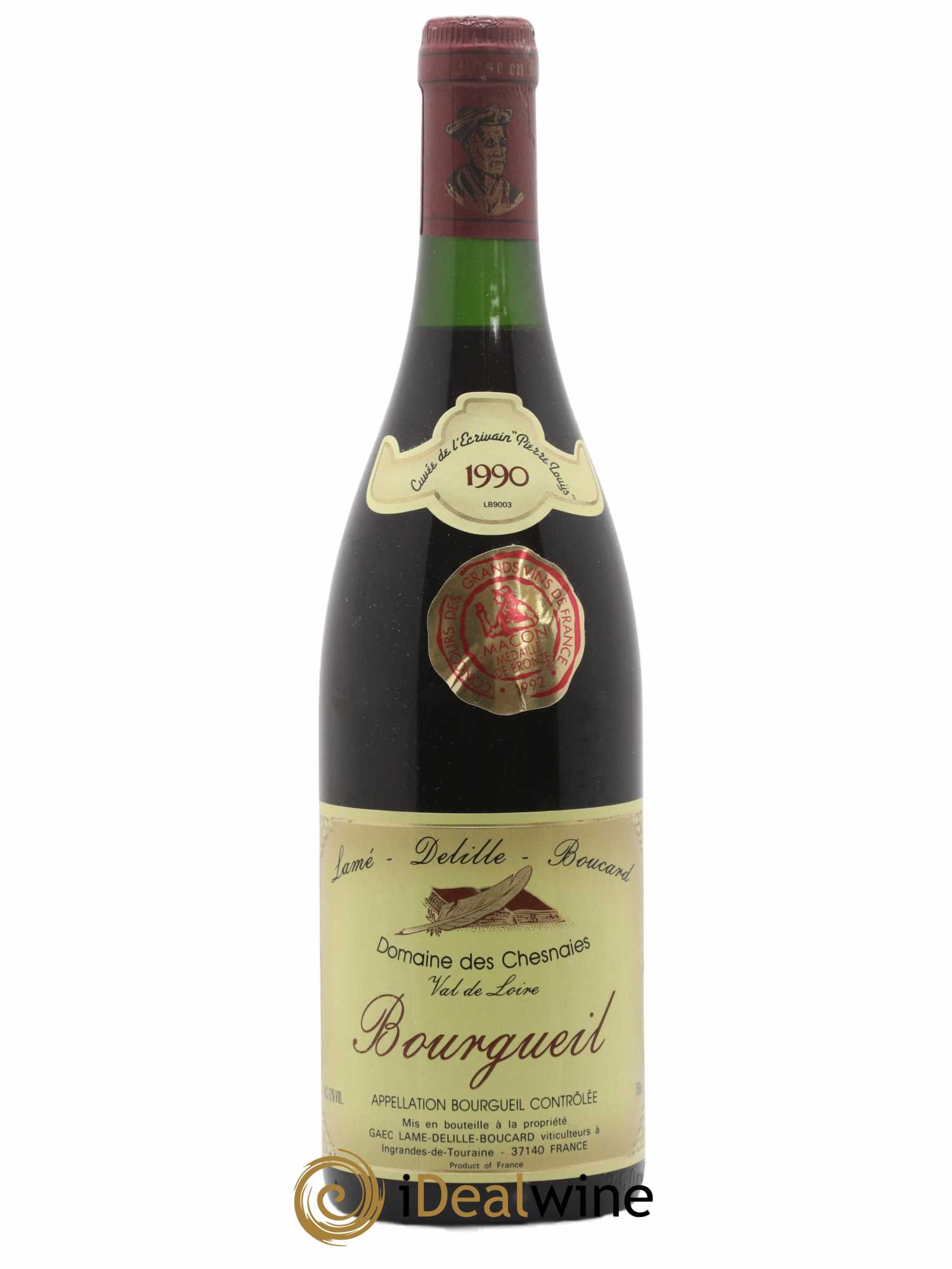 Bourgueil Domaine des Chesnaies 1990 - Posten von 1 Flasche - 0
