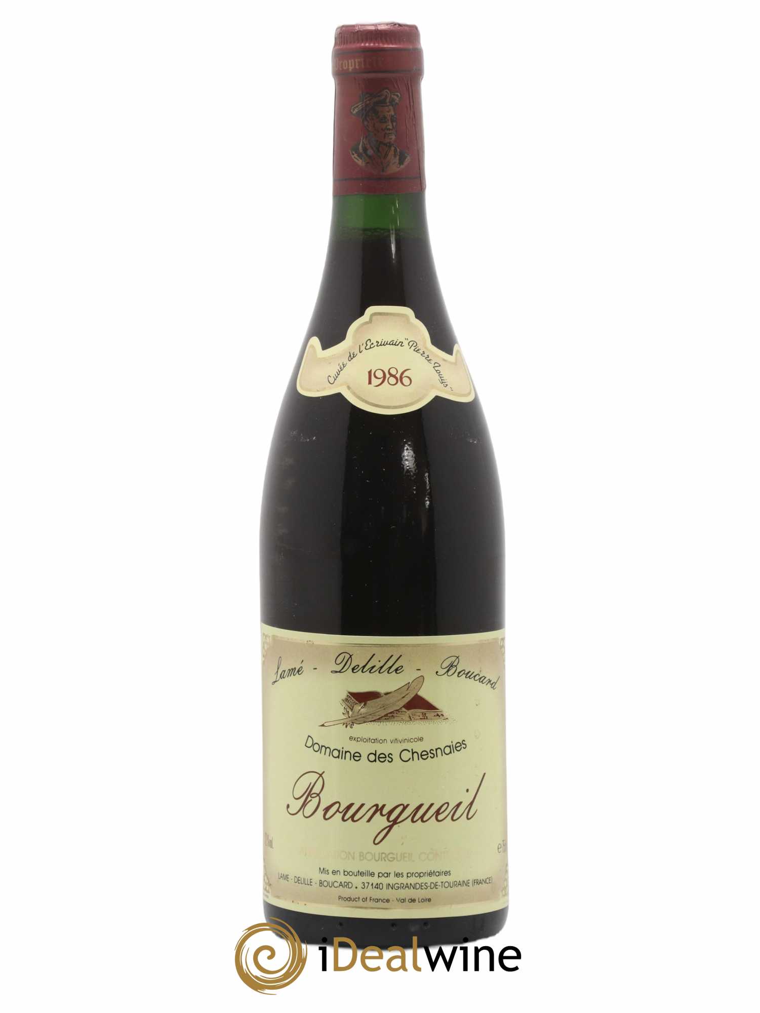 Bourgueil Domaine des Chesnaies 1986 - Posten von 1 Flasche - 0
