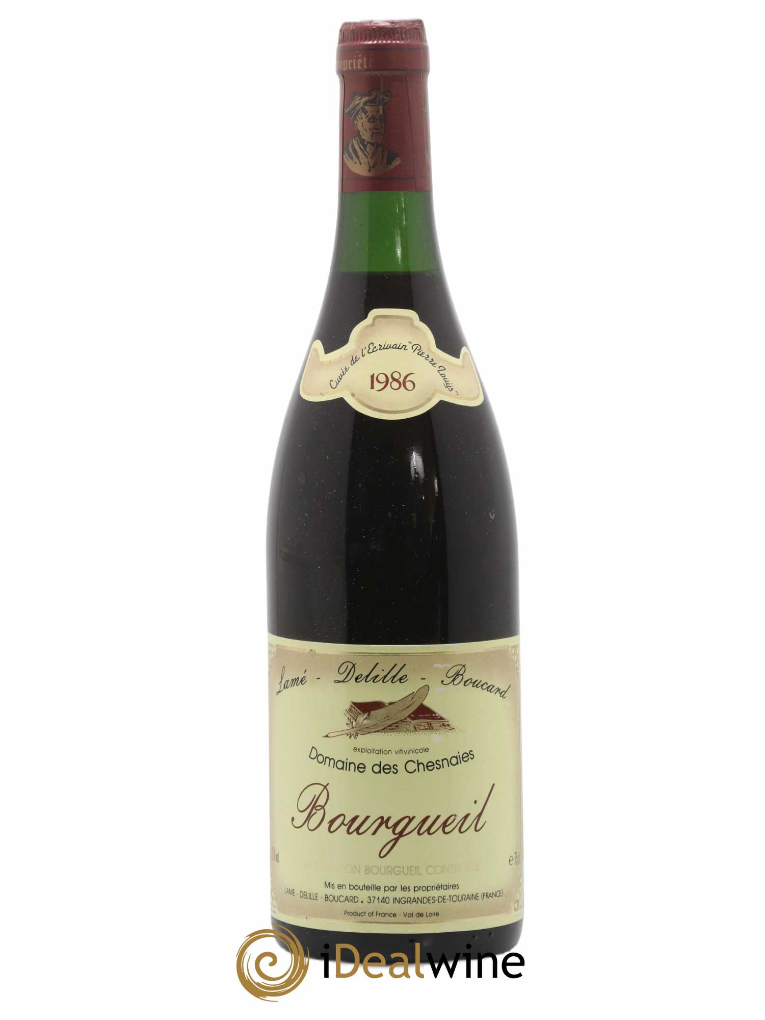 Bourgueil Domaine des Chesnaies 1986 - Posten von 1 Flasche - 0