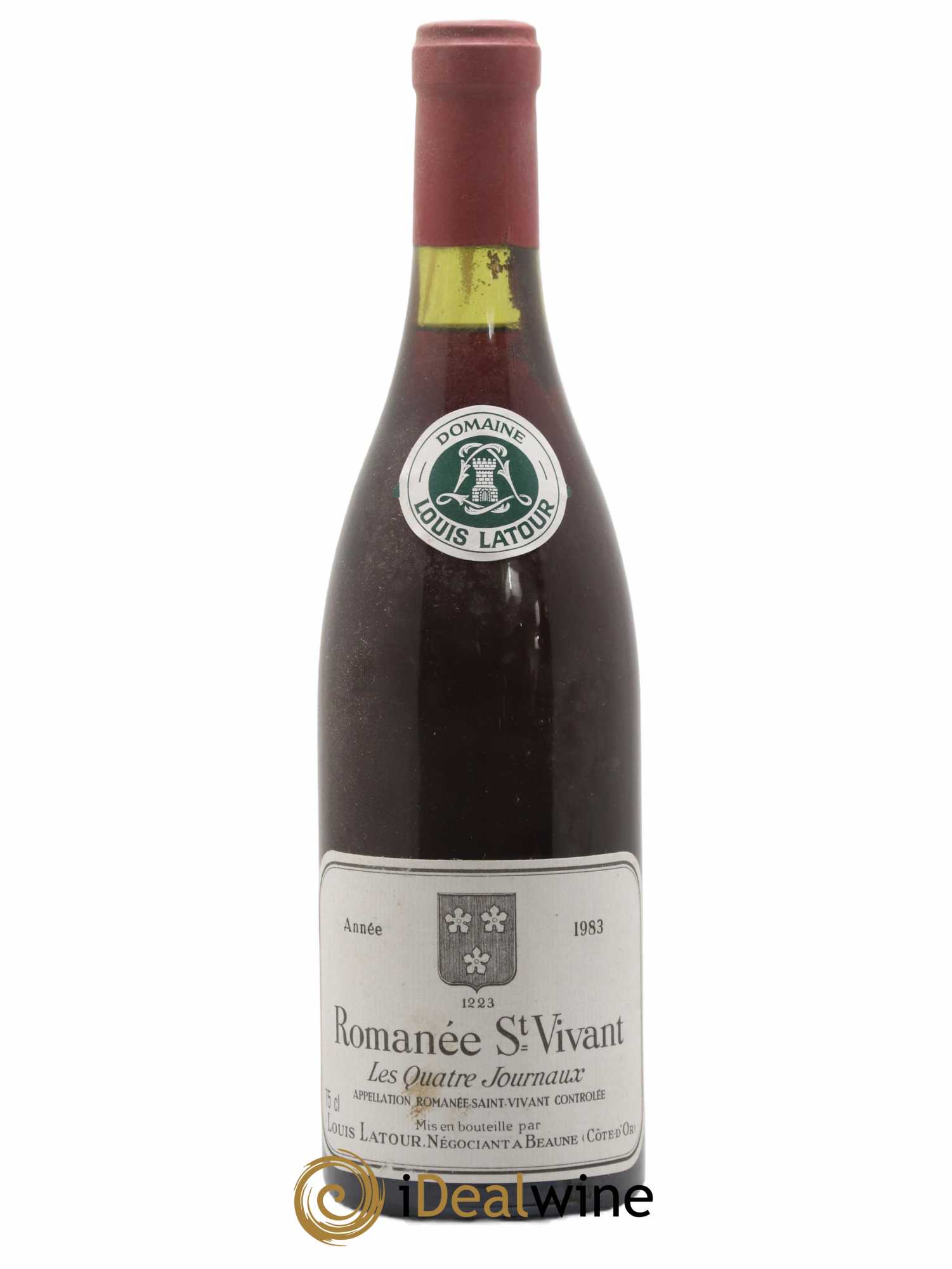 Romanée-Saint-Vivant Grand Cru Les Quatre Journaux Louis Latour 1983 - Posten von 1 Flasche - 0