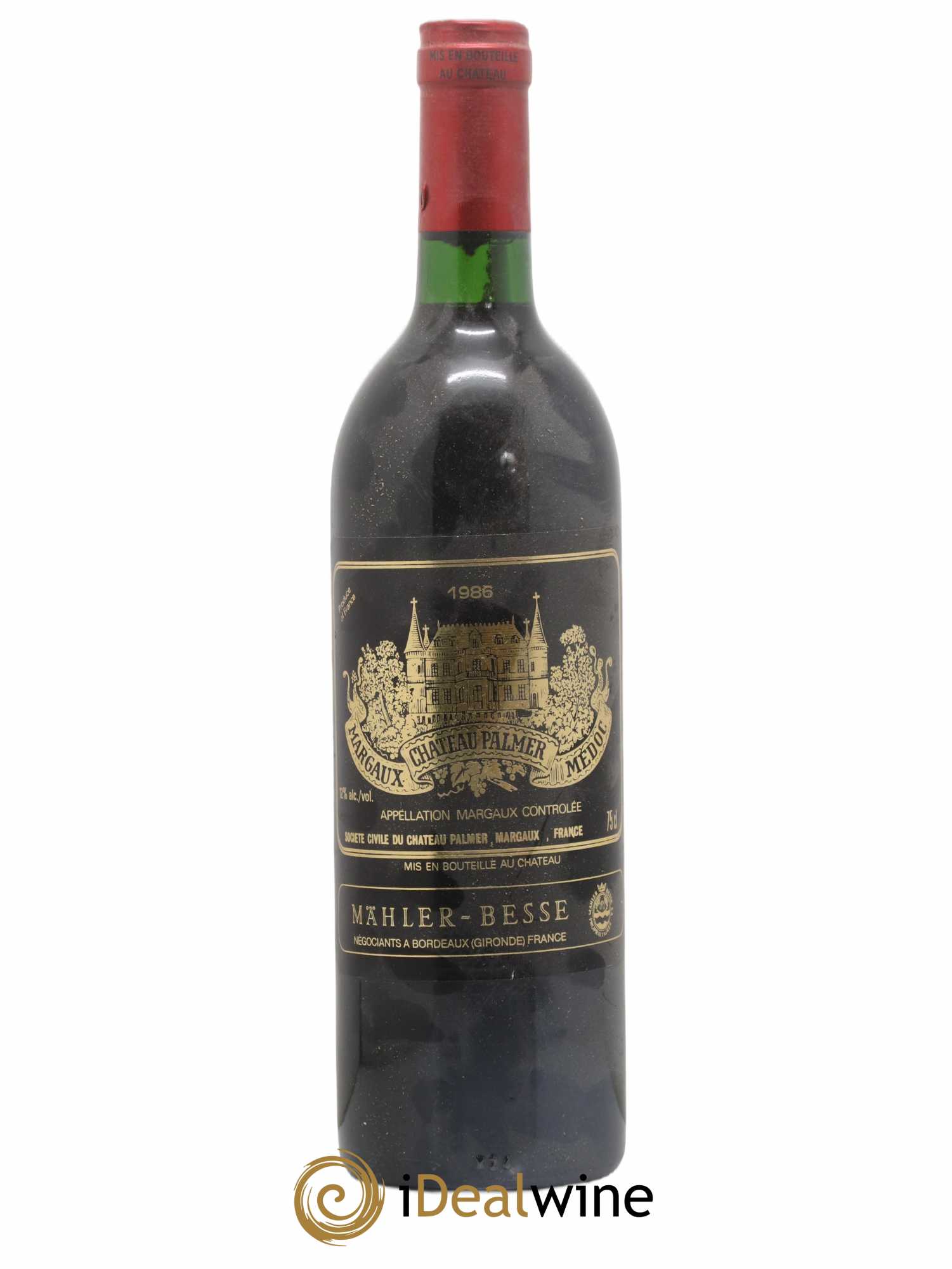 Château Palmer 3ème Grand Cru Classé 1986 - Lot de 1 bouteille - 0
