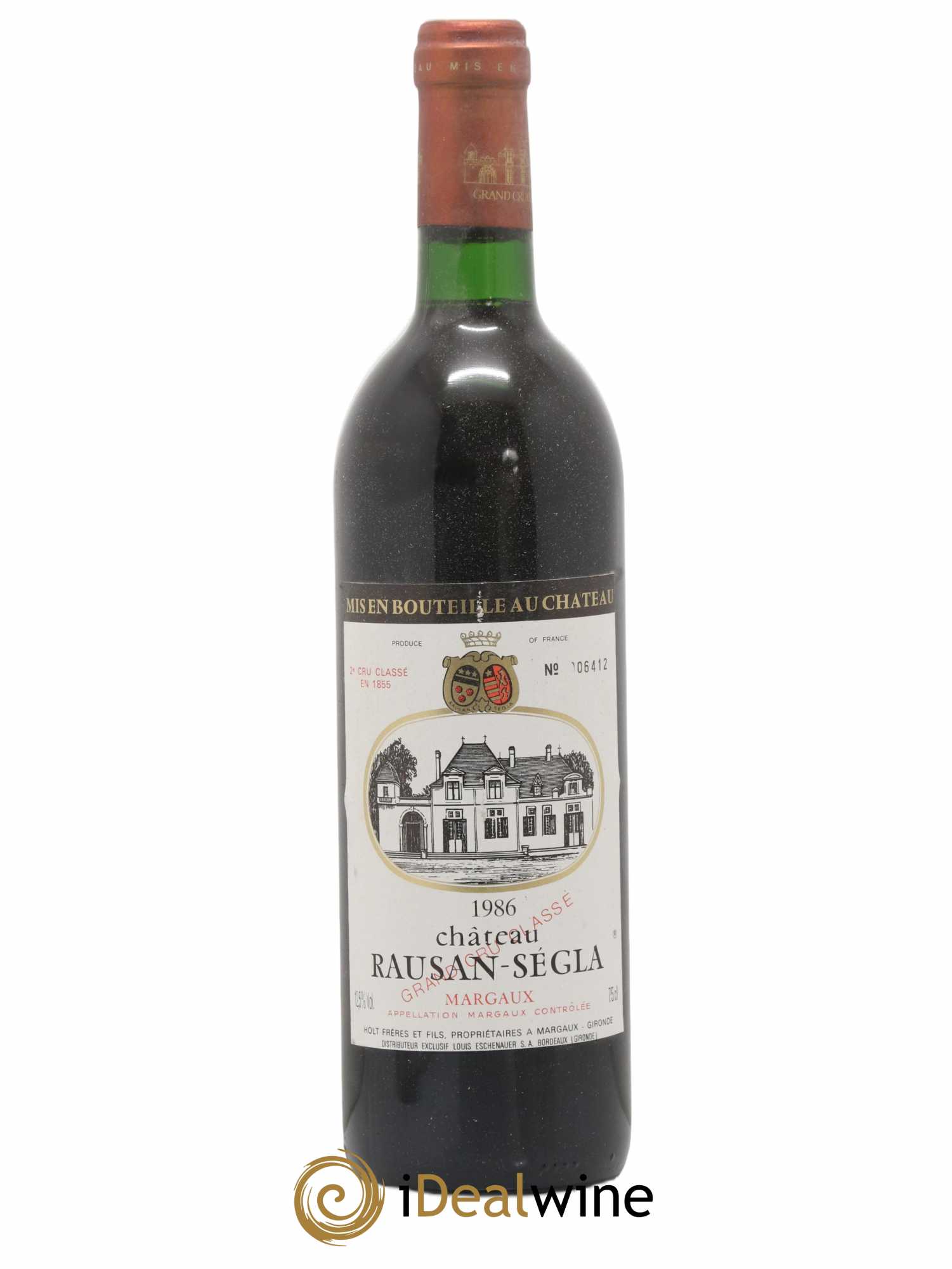 Château Rauzan Ségla Grand Cru Classé 1986 - Lot de 1 bouteille - 0