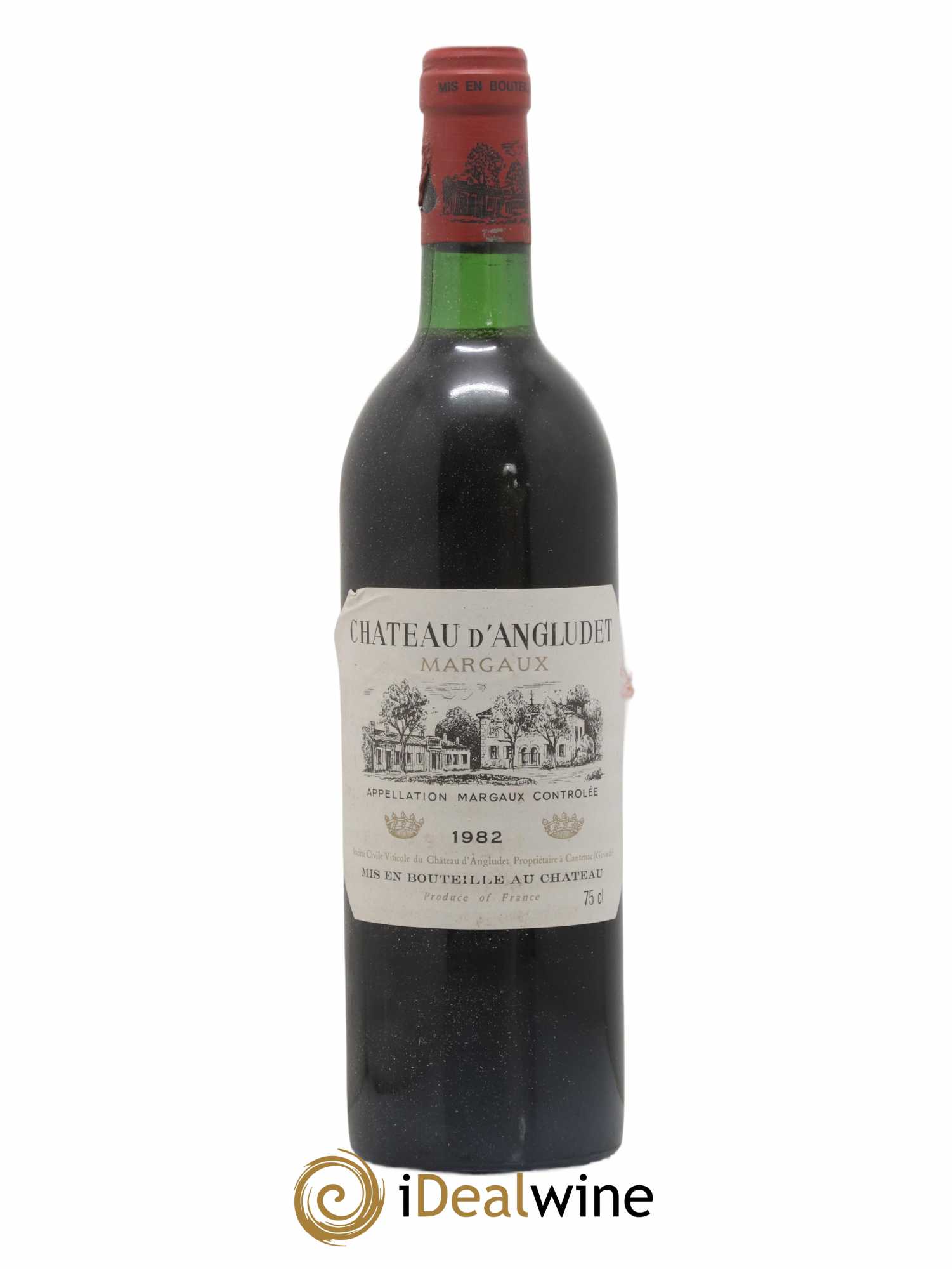 Château d' Angludet Cru Bourgeois 1982 - Lot de 1 bouteille - 0