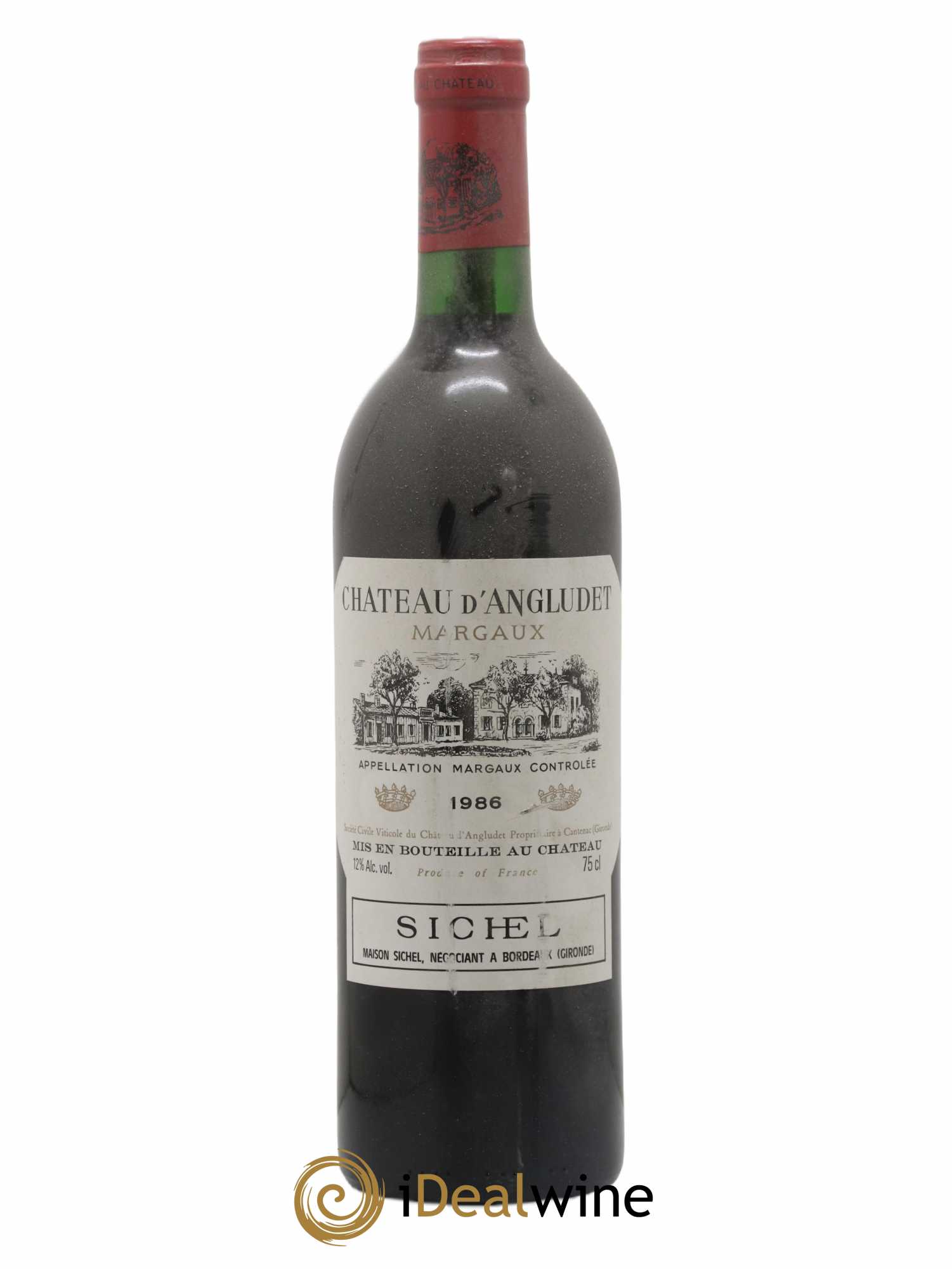 Château d' Angludet Cru Bourgeois 1986 - Lot de 1 bouteille - 0