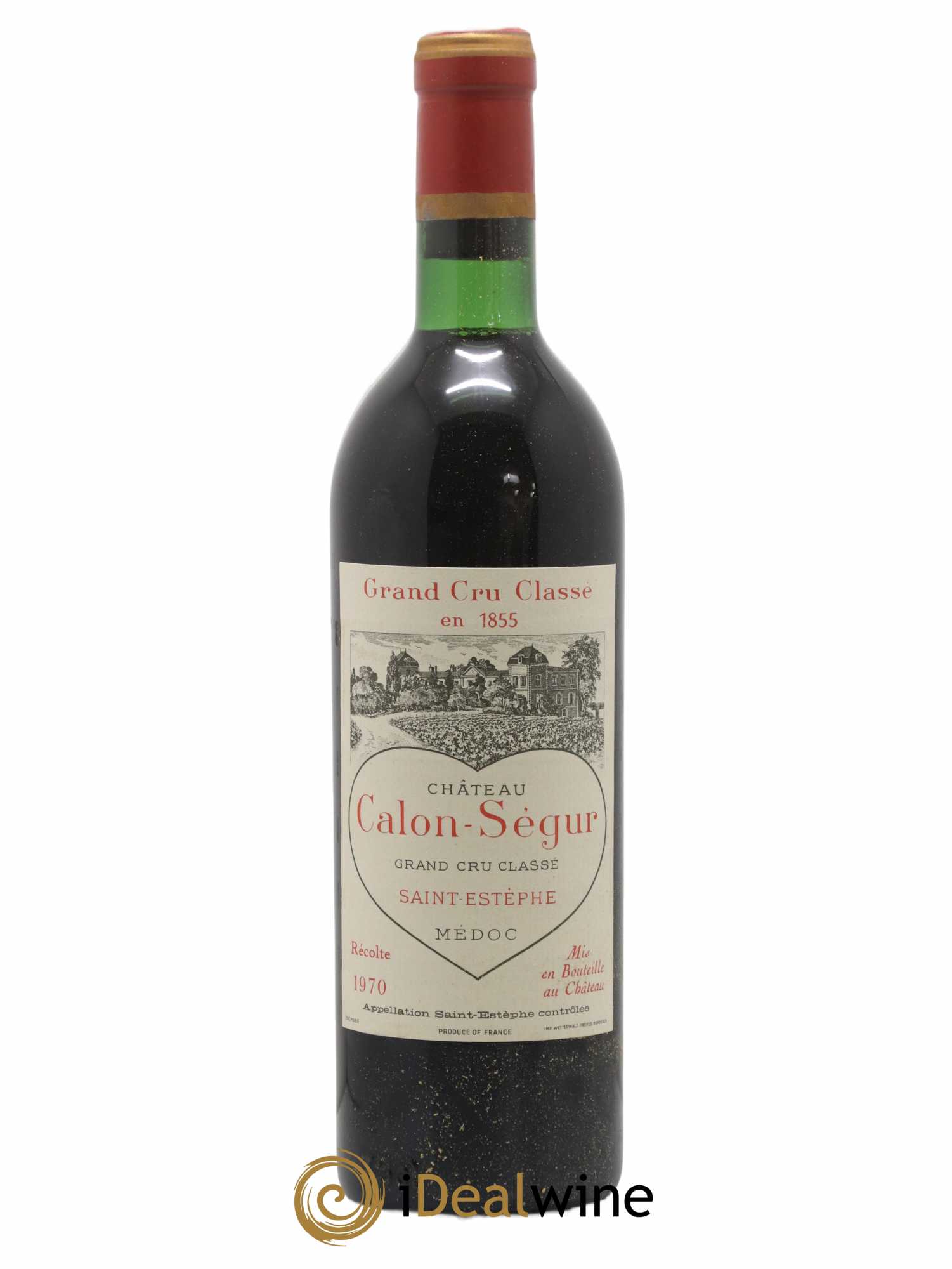 Château Calon Ségur 3ème Grand Cru Classé 1970 - Lot de 1 bouteille - 0