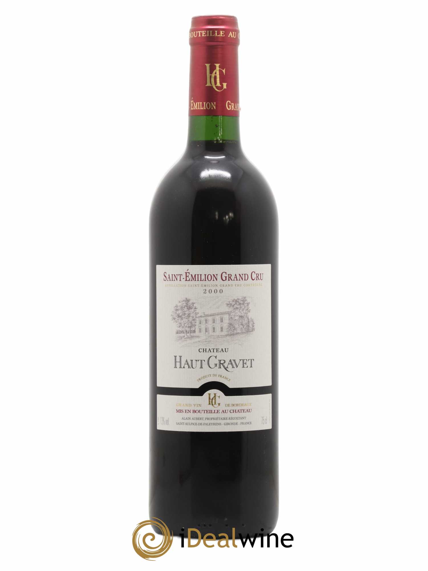 Saint-Émilion Grand Cru Haut Gravet 2000 - Posten von 1 Flasche - 0