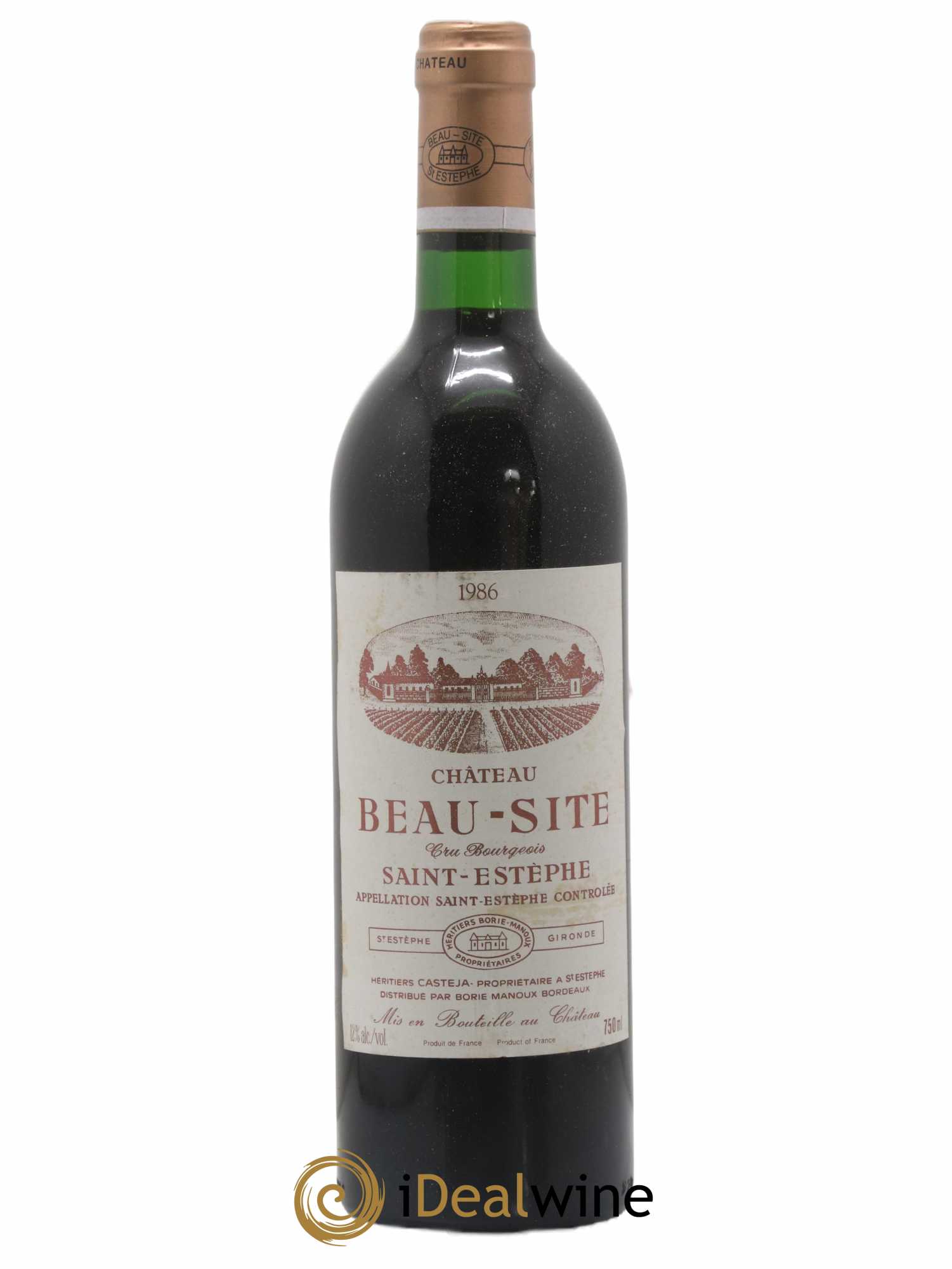 Château Beau Site Cru Bourgeois 1986 - Lot de 1 bouteille - 0