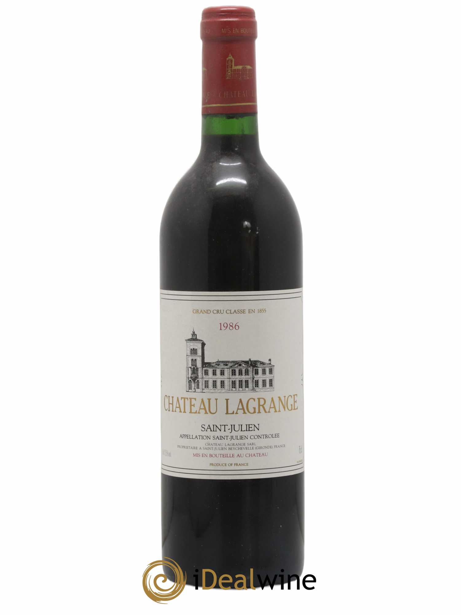 Château Lagrange 3ème Grand Cru Classé 1986 - Lot de 1 bouteille - 0