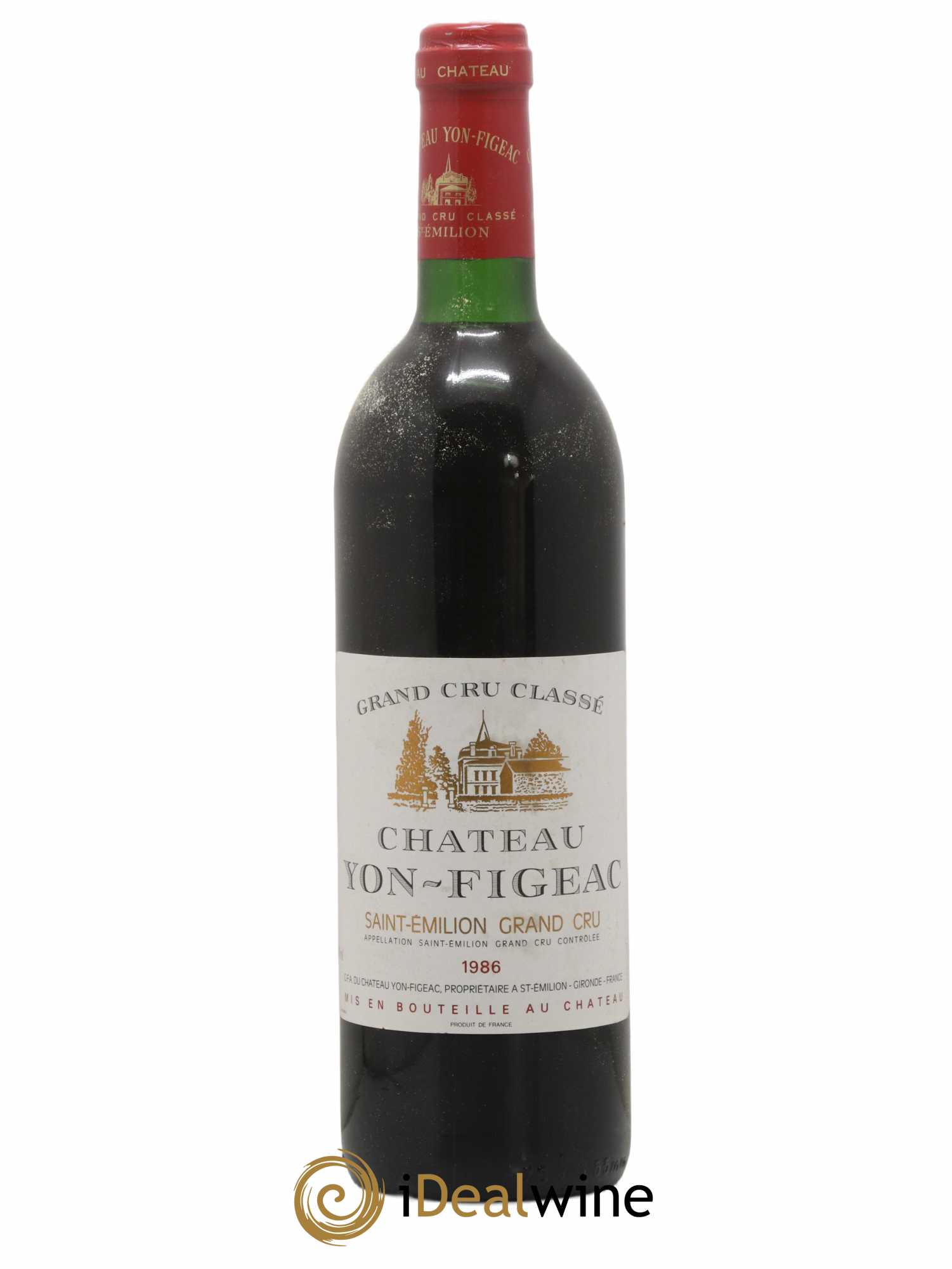 Château Yon Figeac Grand Cru Classé 1986 - Lot de 1 bouteille - 0
