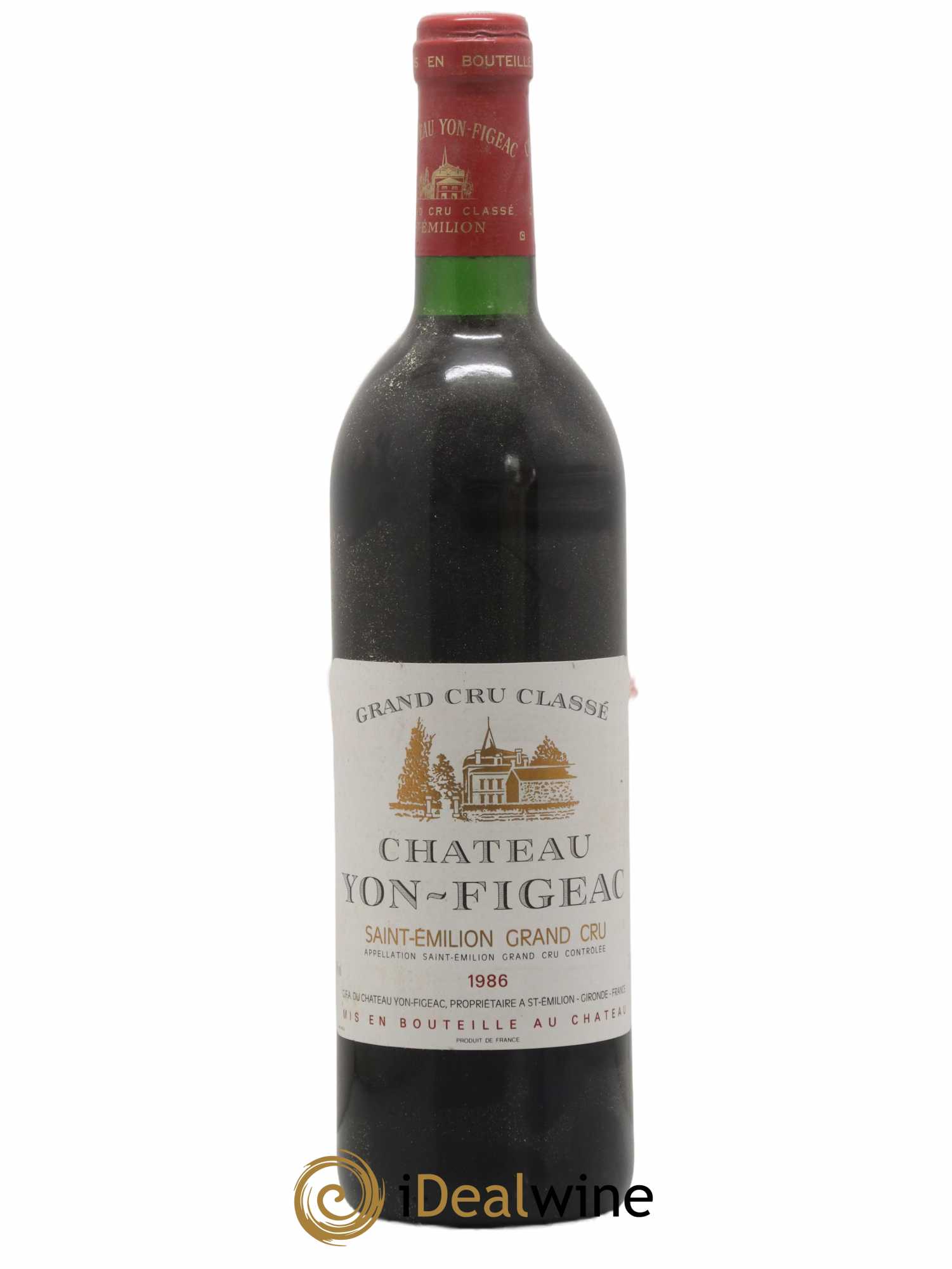 Château Yon Figeac Grand Cru Classé 1986 - Lot de 1 bouteille - 0