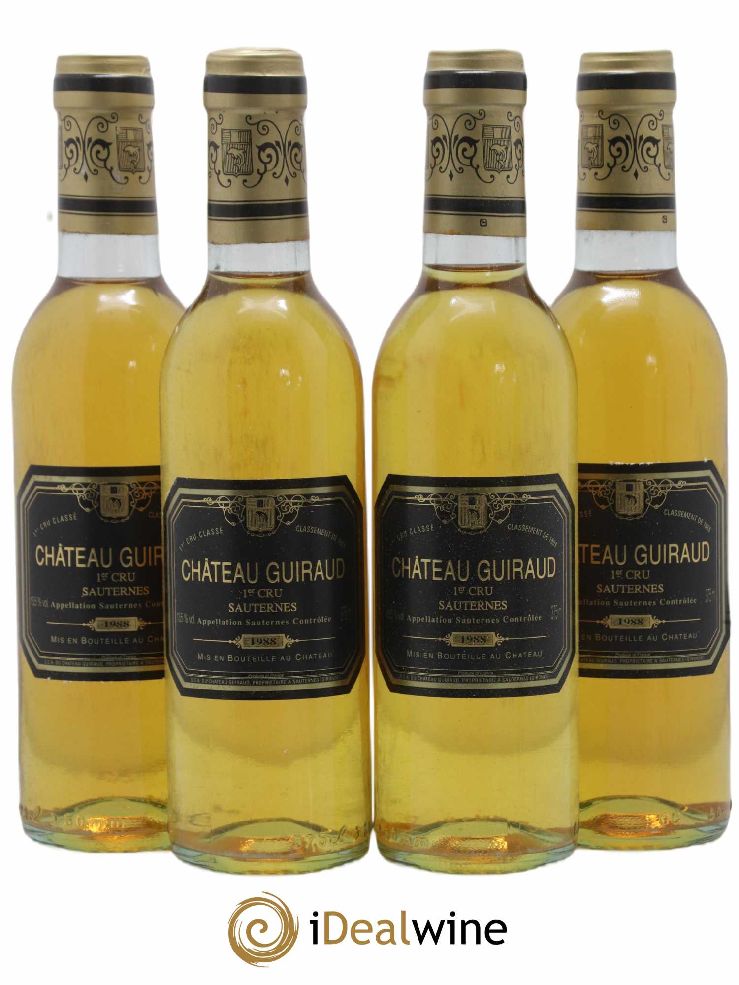 Château Guiraud 1er Grand Cru Classé 1988 - Lot of 24 half-bottles - 2