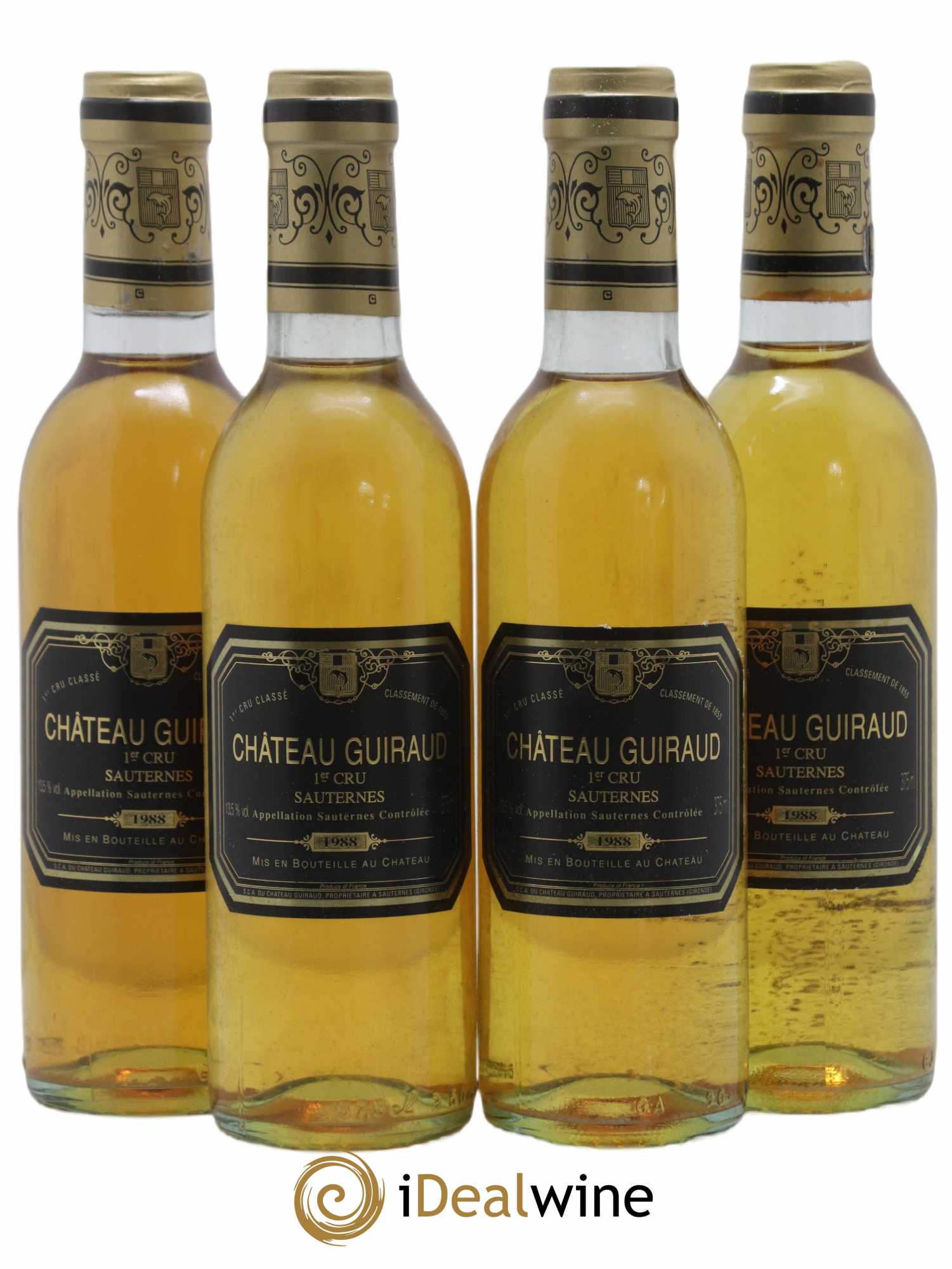 Château Guiraud 1er Grand Cru Classé 1988 - Lot of 24 half-bottles - 6
