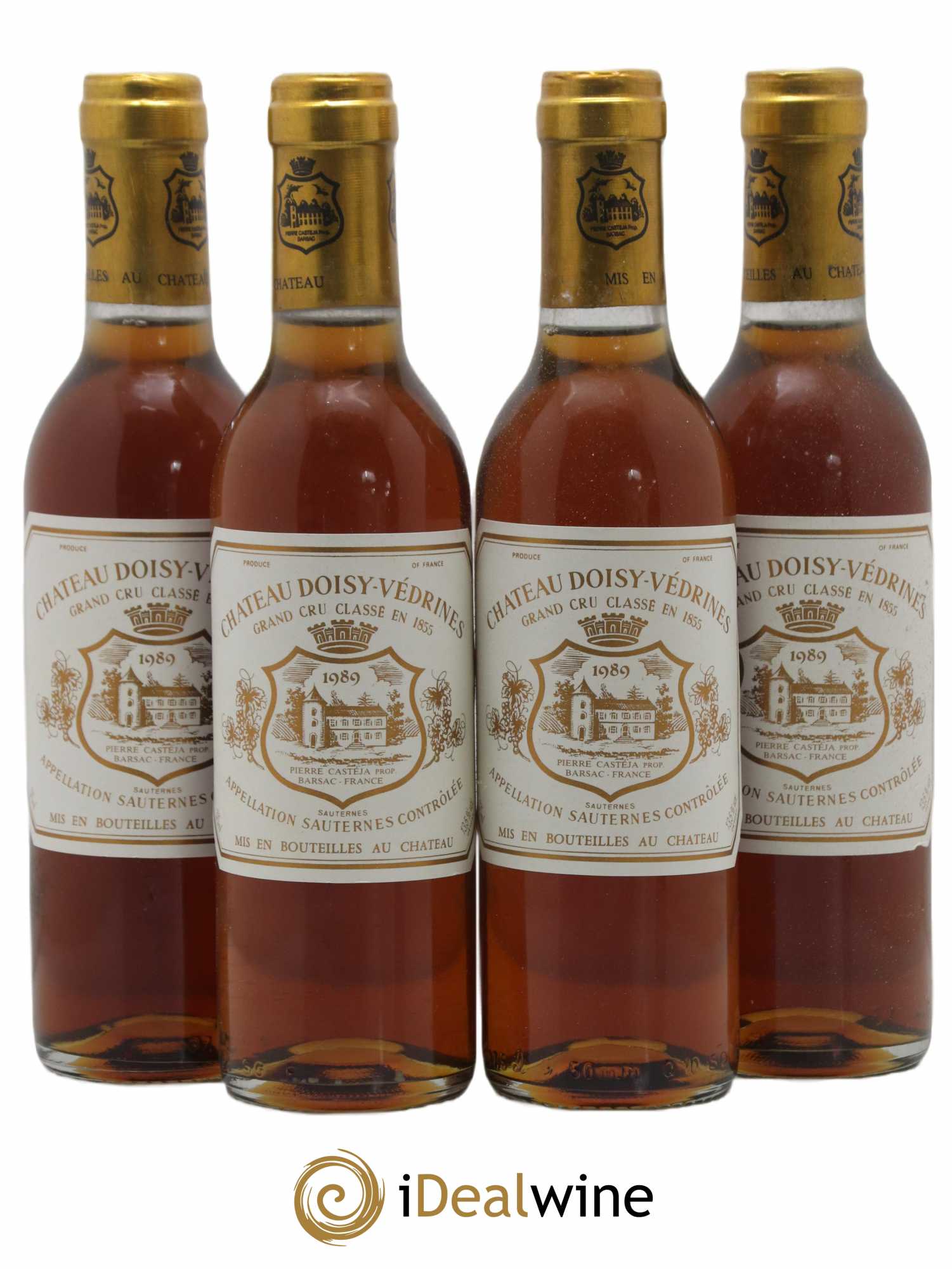 Château Doisy-Védrines 2ème Grand Cru Classé 1989 - Posten von 23 Demi-Flaschen - 1