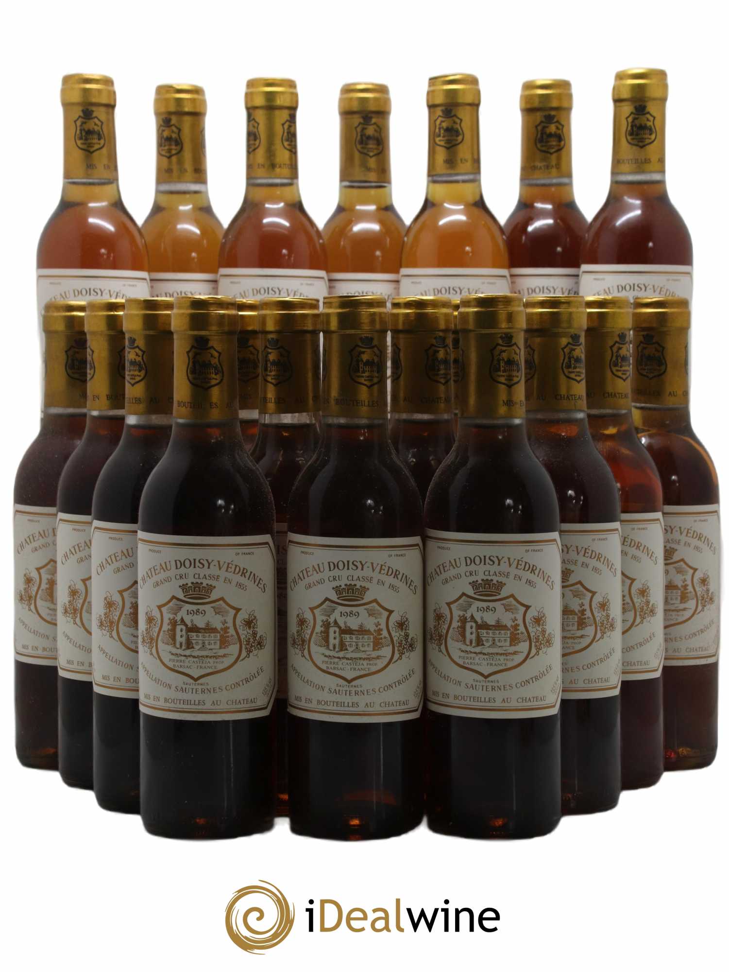 Château Doisy-Védrines 2ème Grand Cru Classé 1989 - Posten von 23 Demi-Flaschen - 0