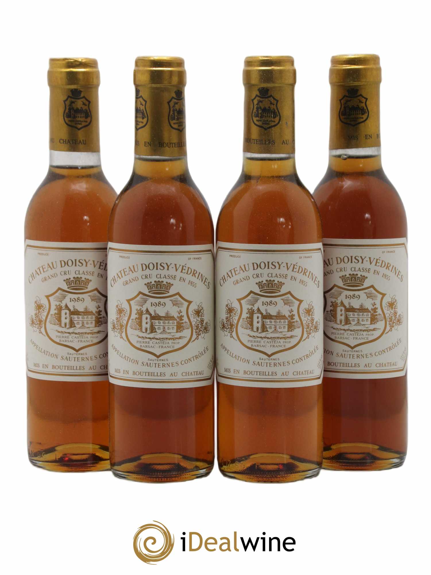 Château Doisy-Védrines 2ème Grand Cru Classé 1989 - Posten von 24 Demi-Flaschen - 2