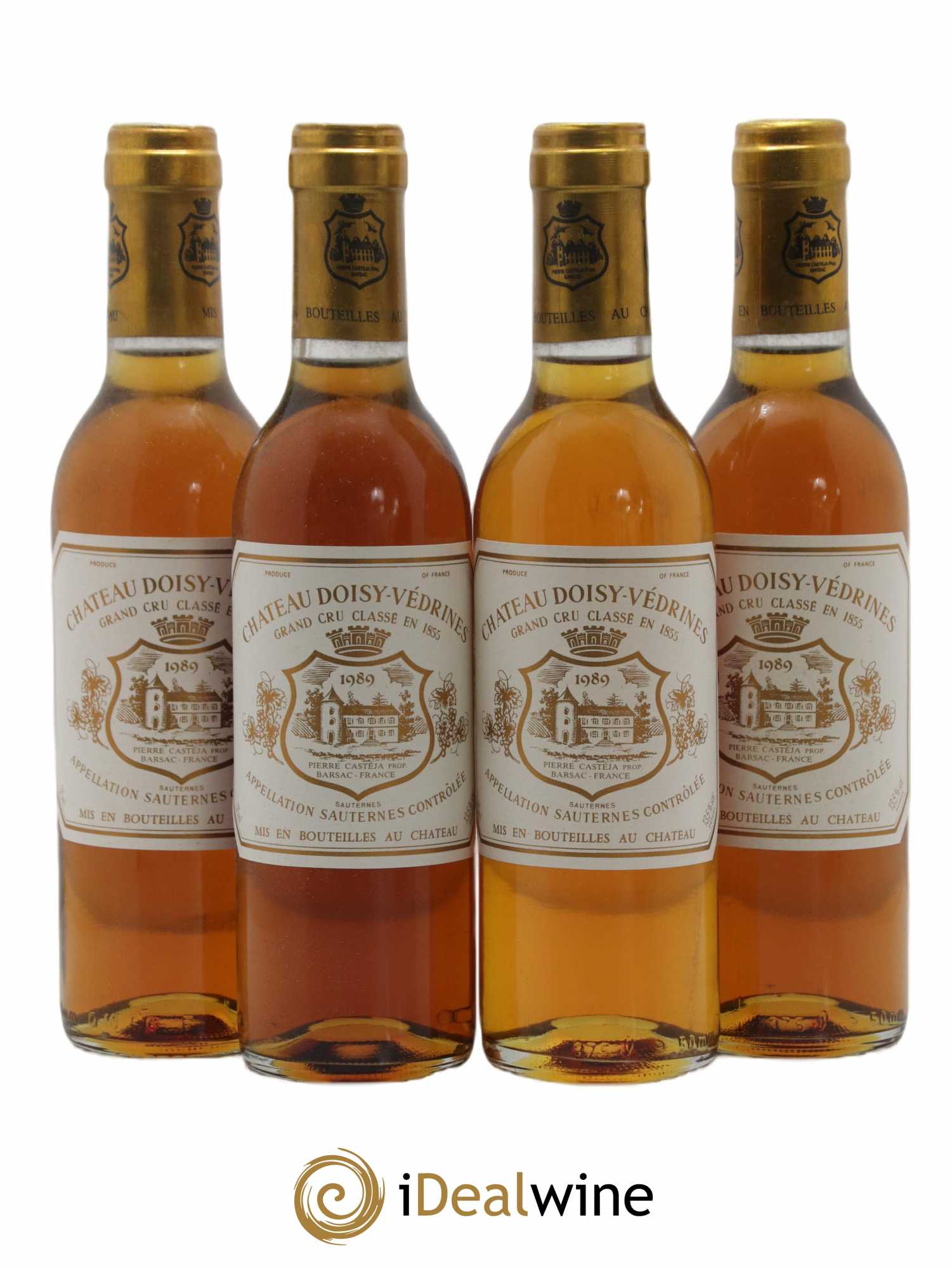 Château Doisy-Védrines 2ème Grand Cru Classé 1989 - Posten von 24 Demi-Flaschen - 3