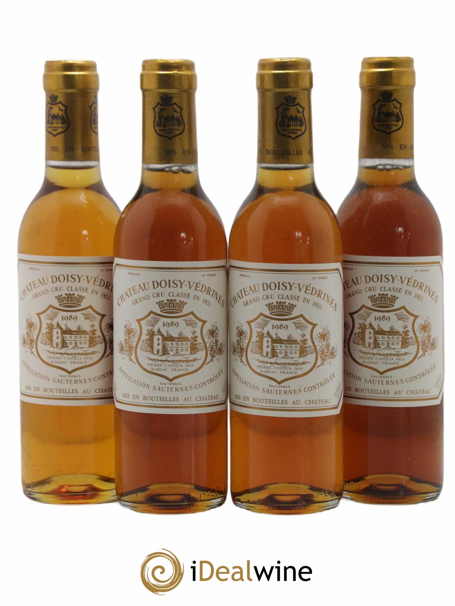 Château Doisy-Védrines 2ème Grand Cru Classé 1989 - Posten von 24 Demi-Flaschen - 4