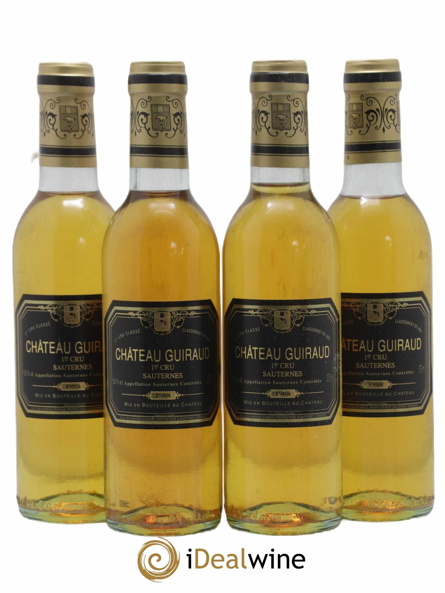 Château Guiraud 1er Grand Cru Classé 1988 - Lot of 23 half-bottles - 1