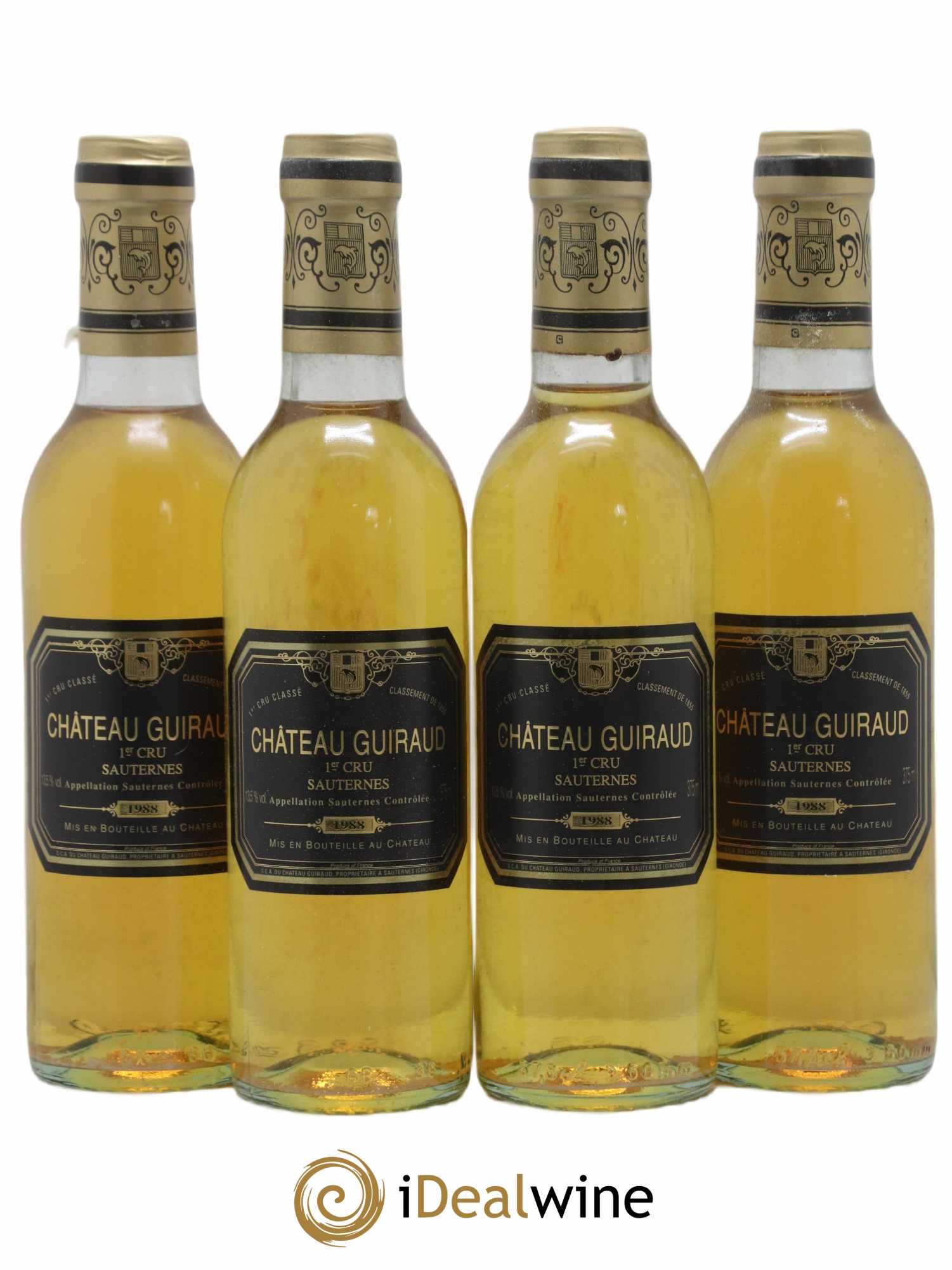 Château Guiraud 1er Grand Cru Classé 1988 - Lot of 23 half-bottles - 2