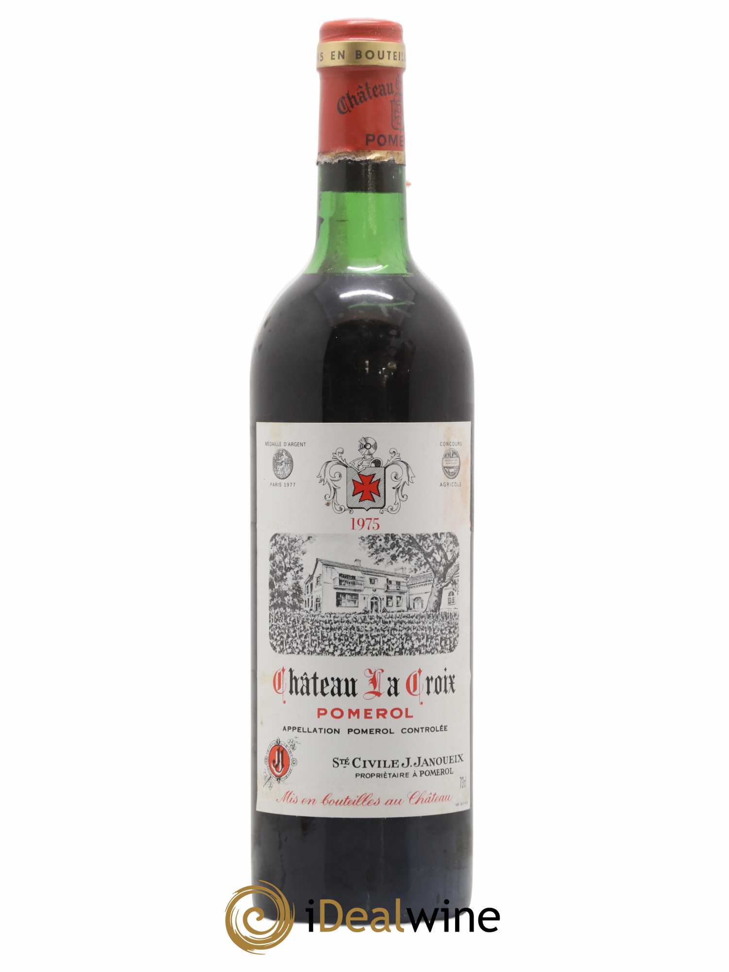 Château la Croix 1975 - Lot of 1 bottle - 0