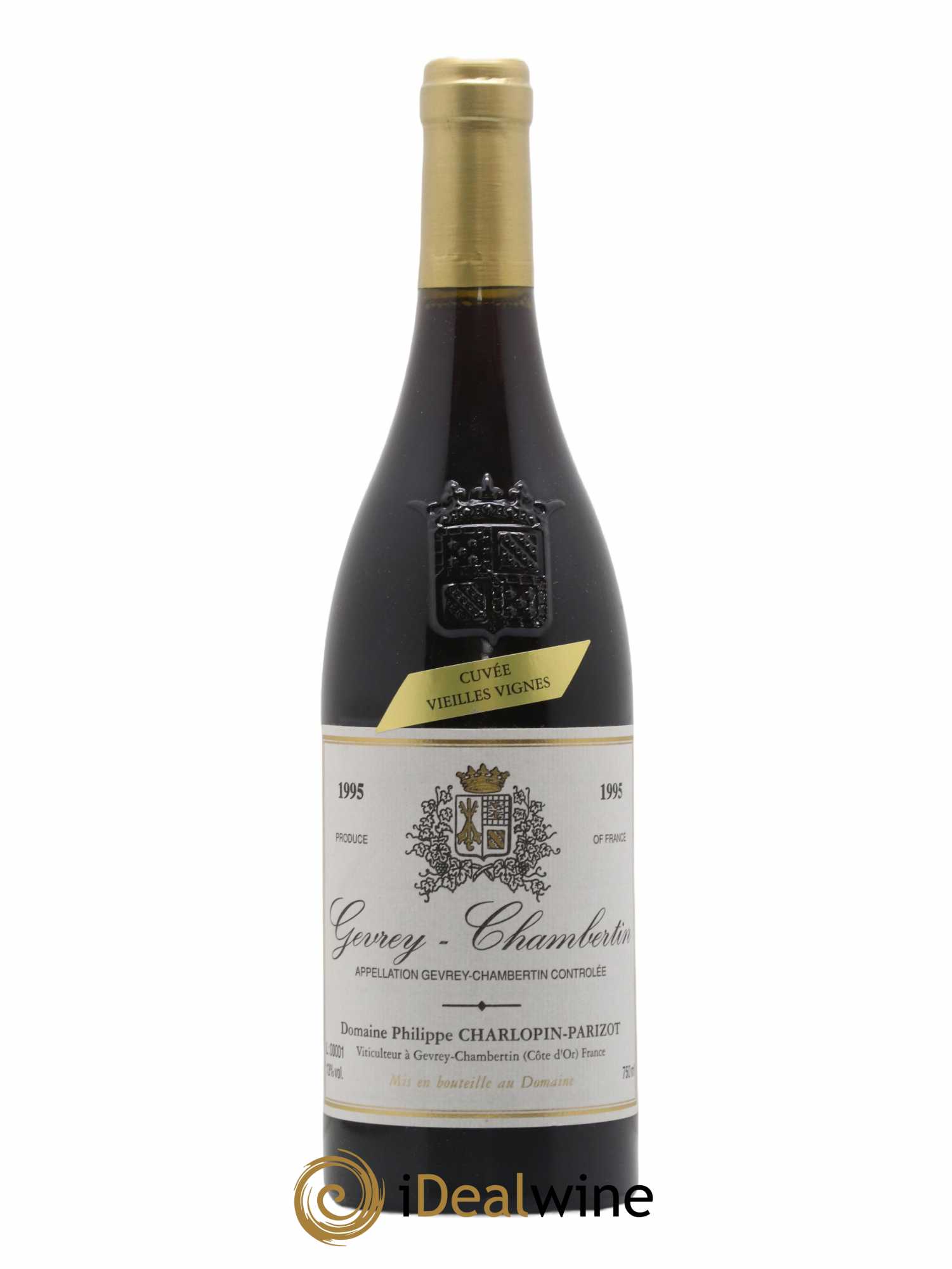 Gevrey-Chambertin Cuvée Vieilles Vignes Charlopin Parizot 1995 - Posten von 1 Flasche - 0