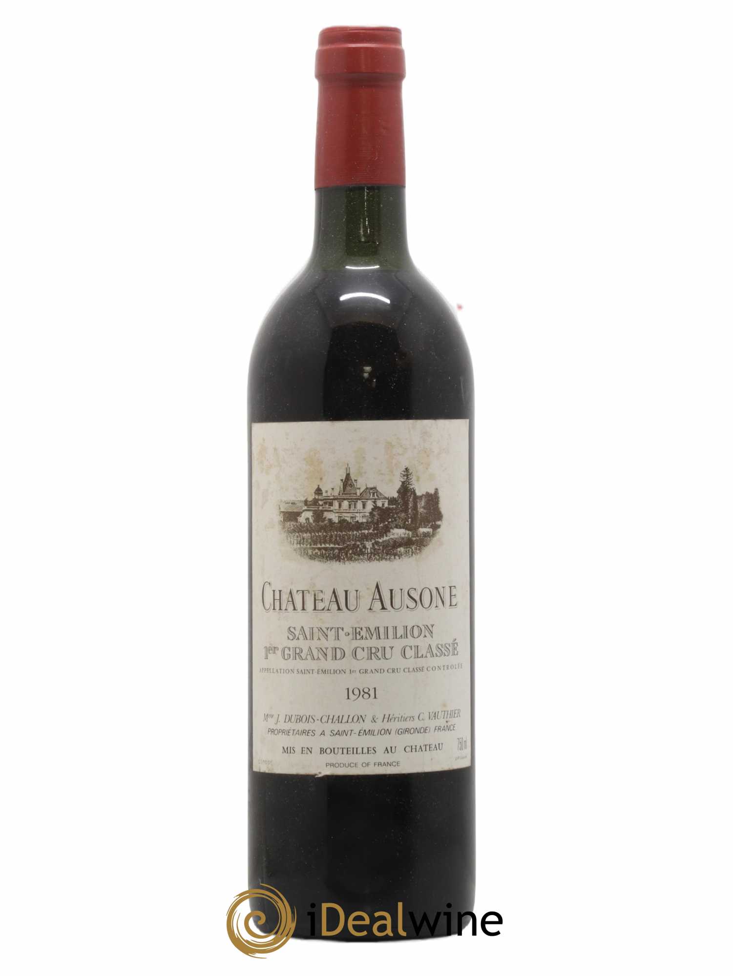 Château Ausone 1er Grand Cru Classé A 1981 - Lot de 1 bouteille - 0