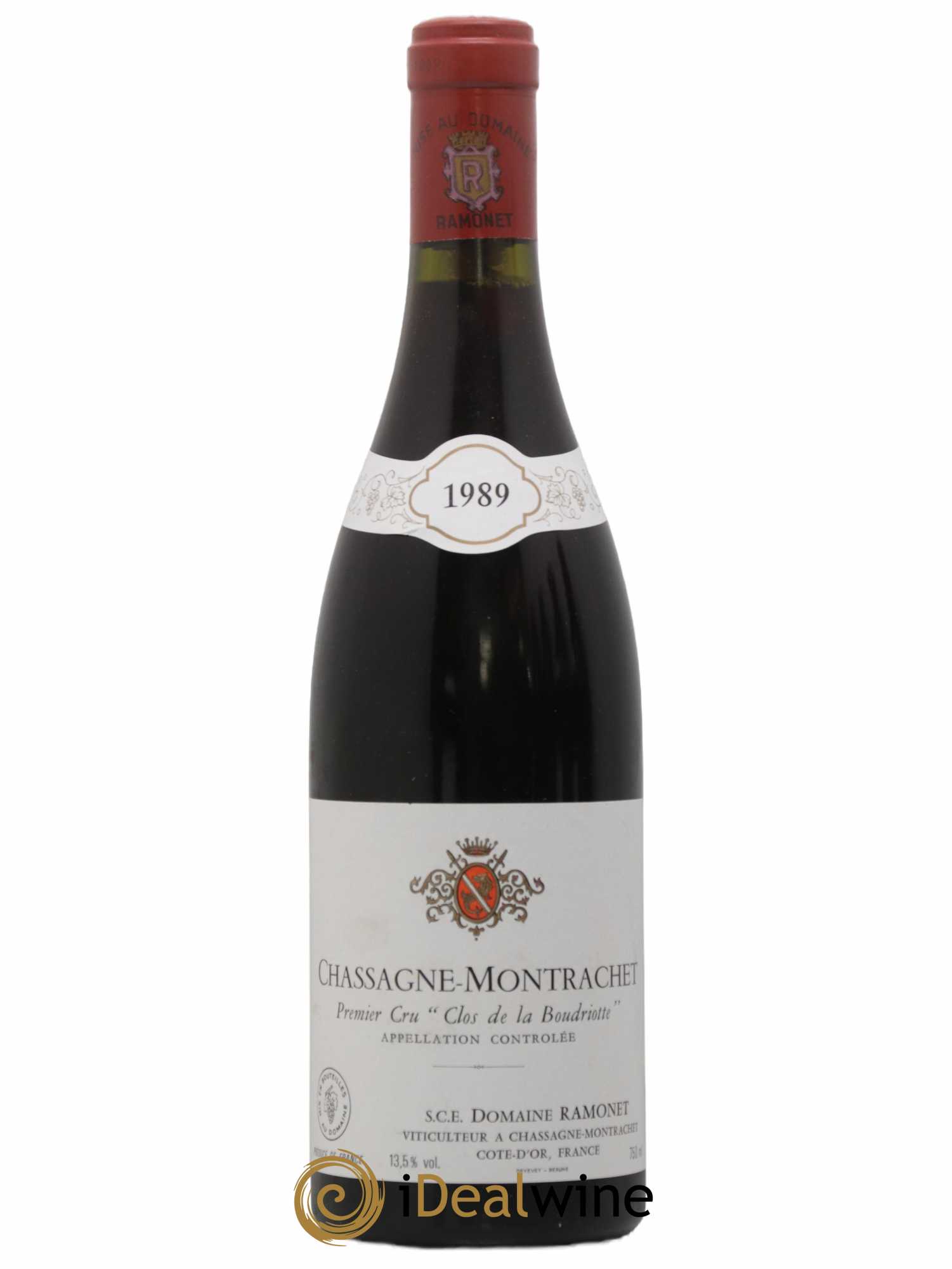 Chassagne-Montrachet 1er Cru Clos de la Boudriotte Ramonet (Domaine) 1985 - Lot de 1 bouteille - 0