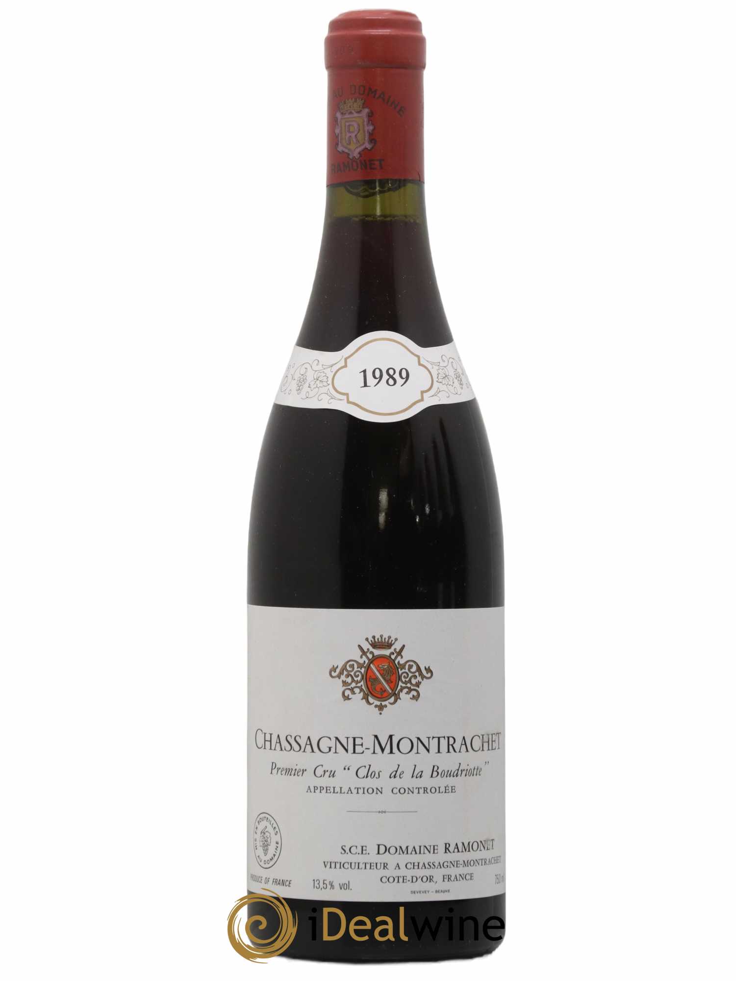 Chassagne-Montrachet 1er Cru Clos de la Boudriotte Ramonet (Domaine) 1985 - Lot de 1 bouteille - 0