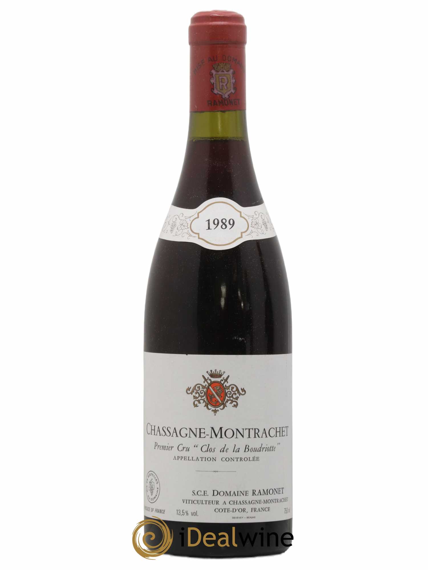 Chassagne-Montrachet 1er Cru Clos de la Boudriotte Ramonet (Domaine) 1985 - Lot de 1 bouteille - 0