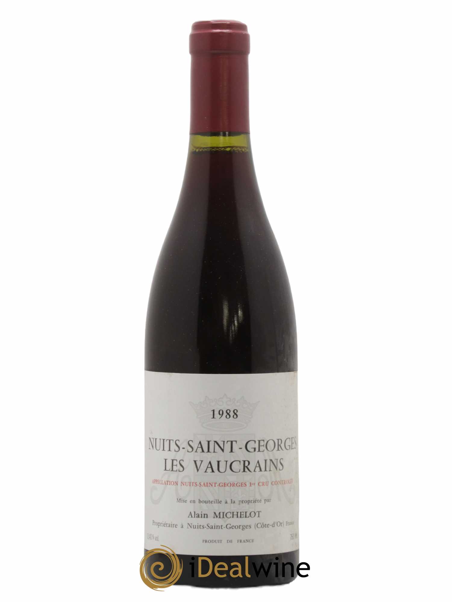 Nuits-Saint-Georges 1er Cru Les Vaucrains Michelot 1988 - Lot of 1 bottle - 0