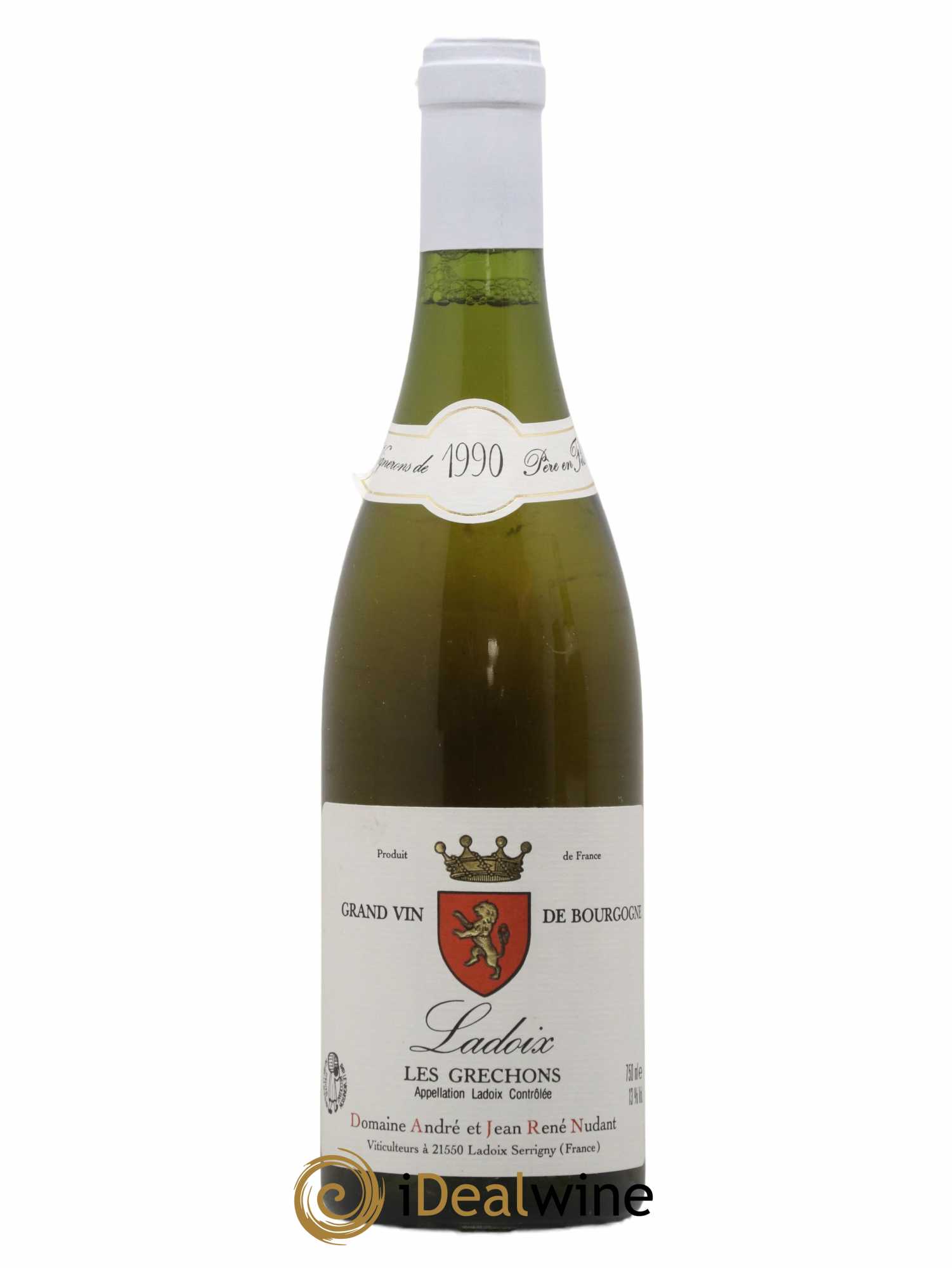 Ladoix Les Grechons Nudant 1990 - Posten von 1 Flasche - 0